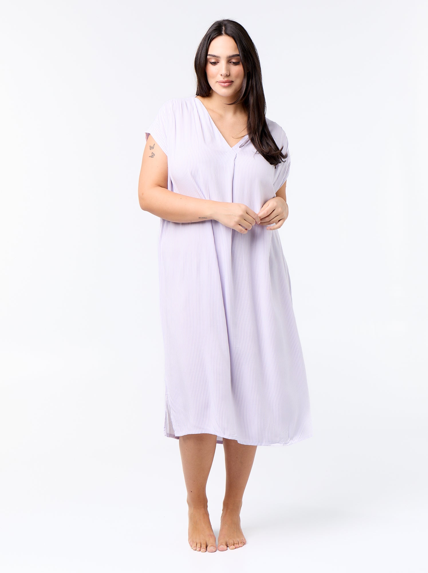 Chemise de nuit - Violet (FKH71_1)