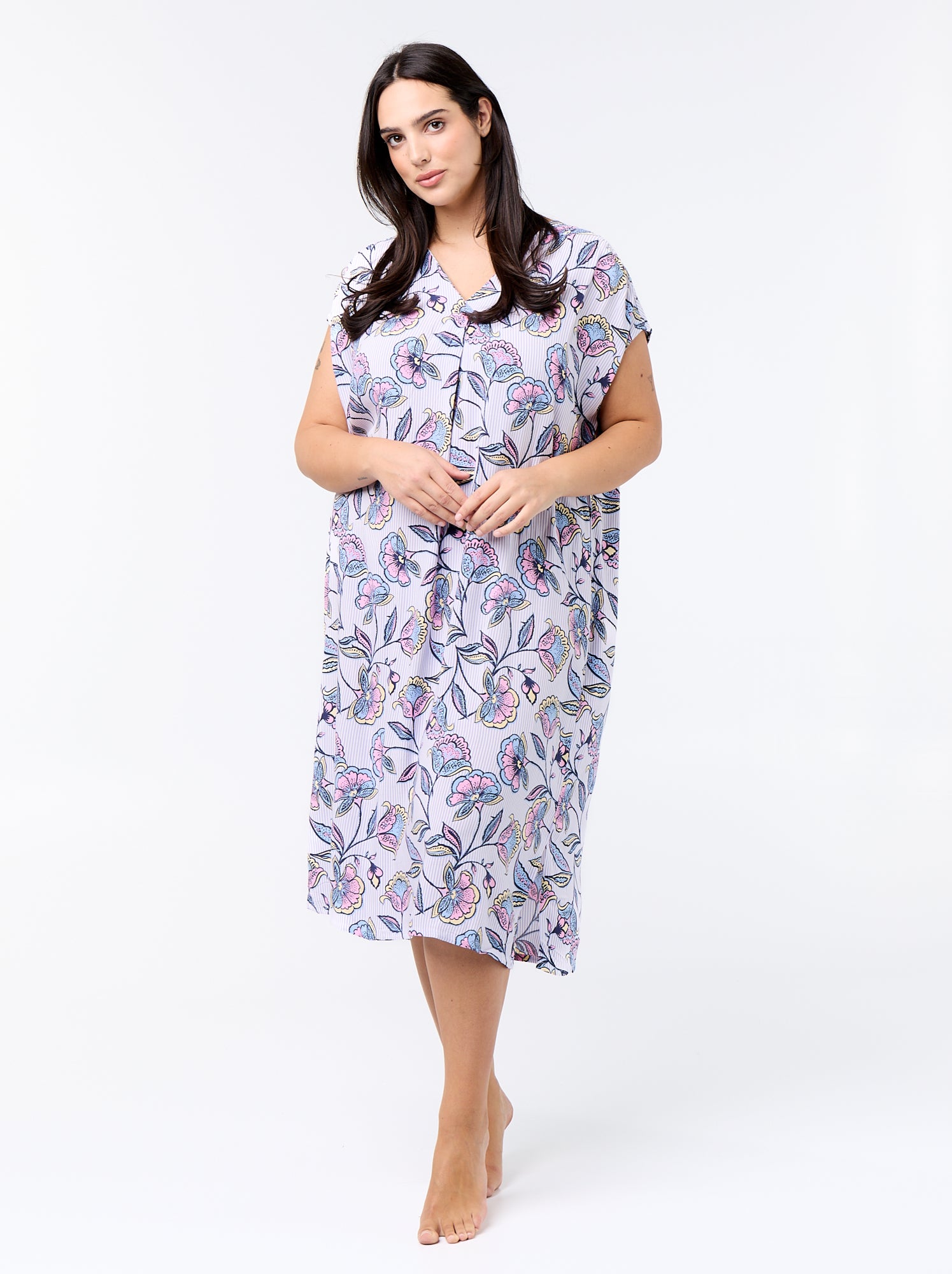 Chemise de nuit - Violet (FKH71_3)