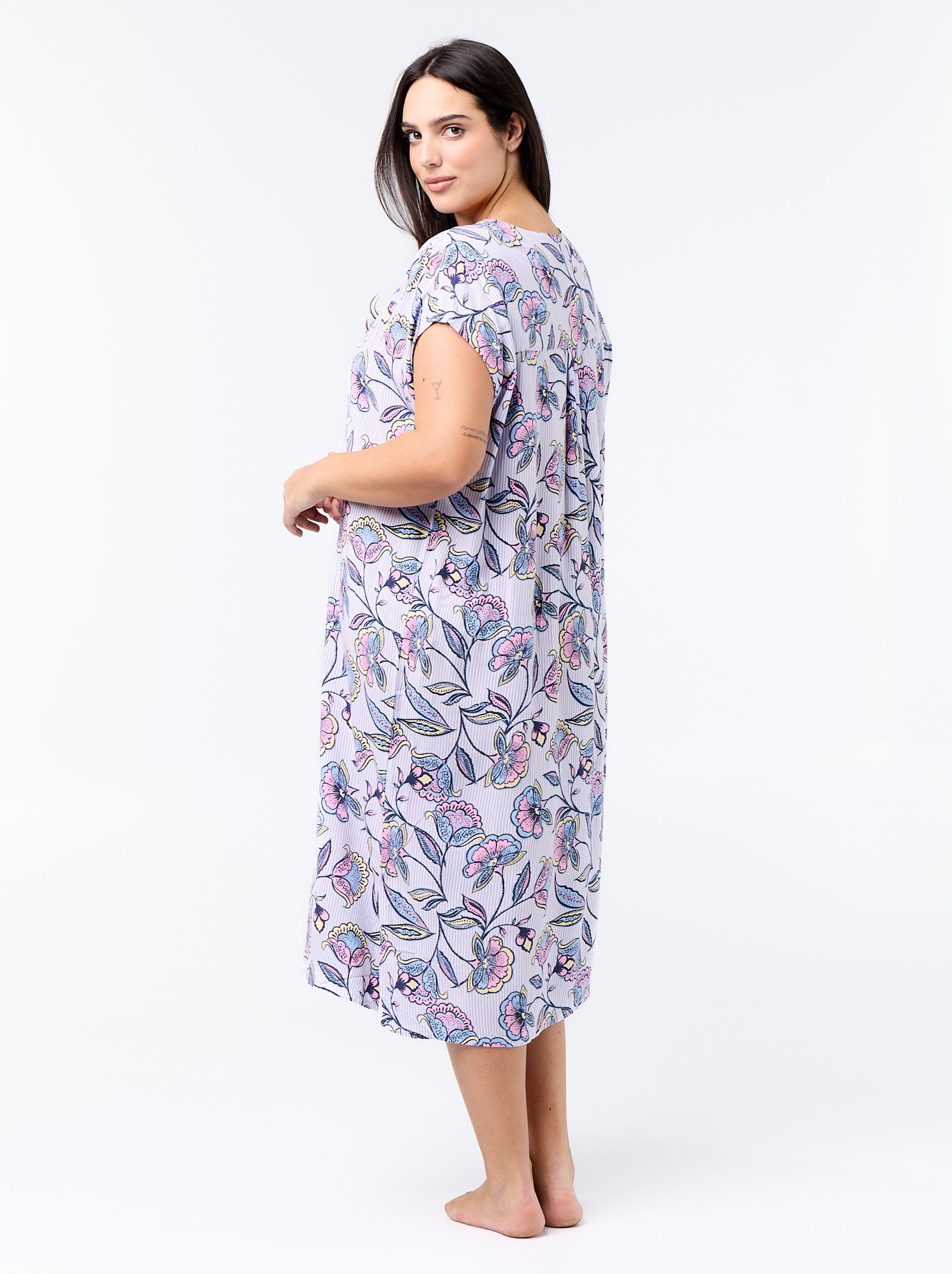 Chemise de nuit - Violet (FKH71_3)