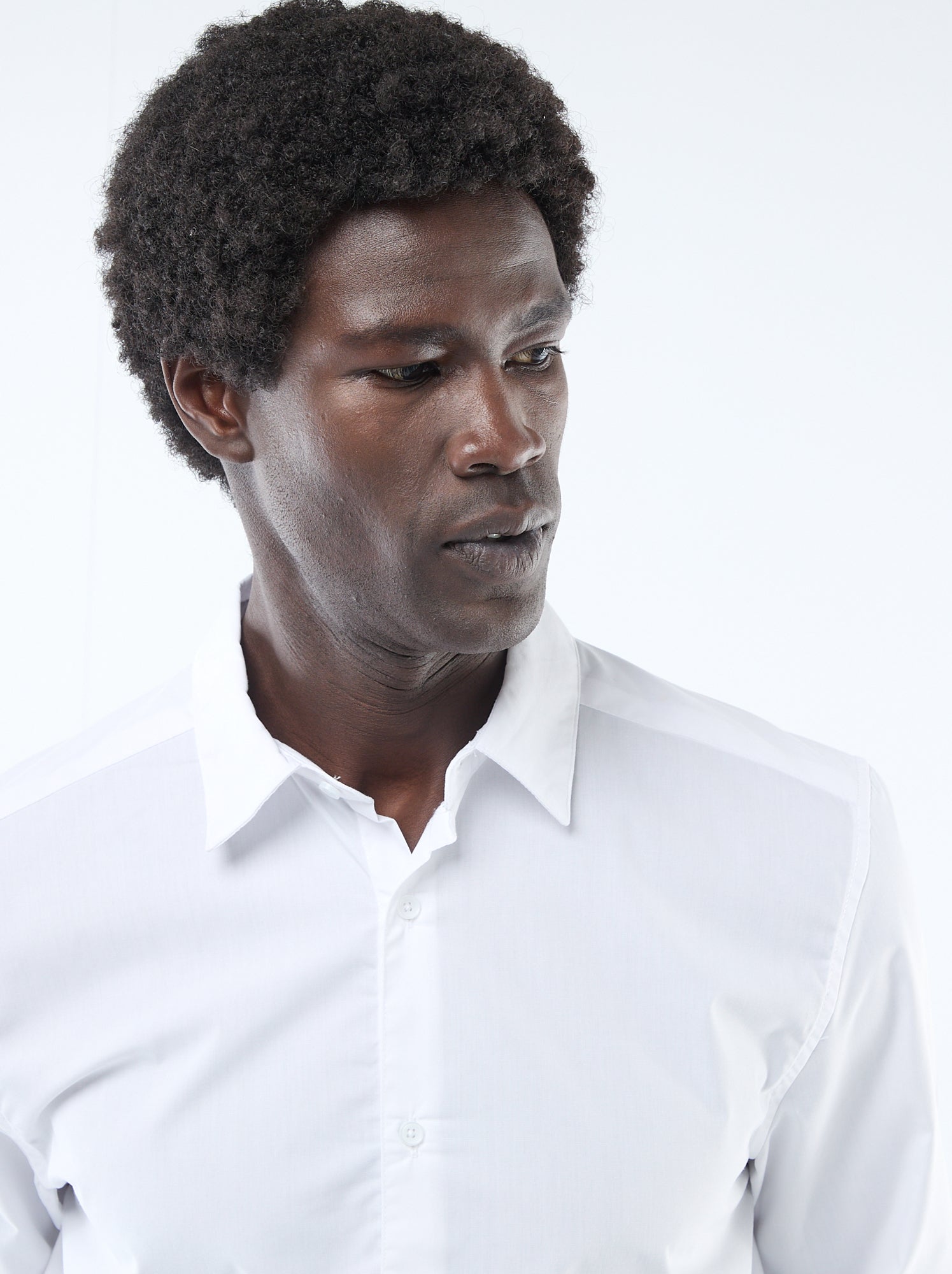 Chemise droite - Blanc