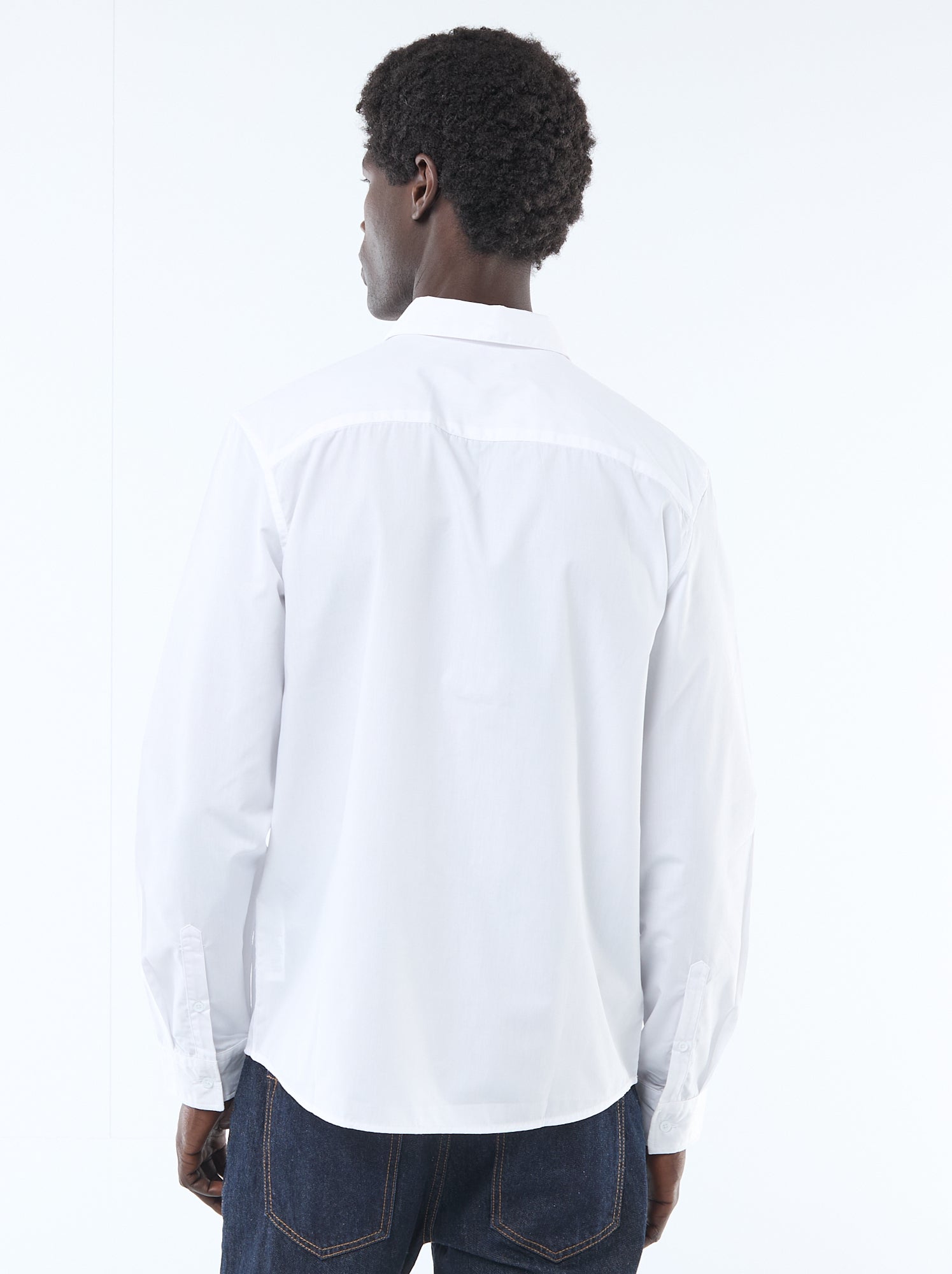 Chemise droite - Blanc