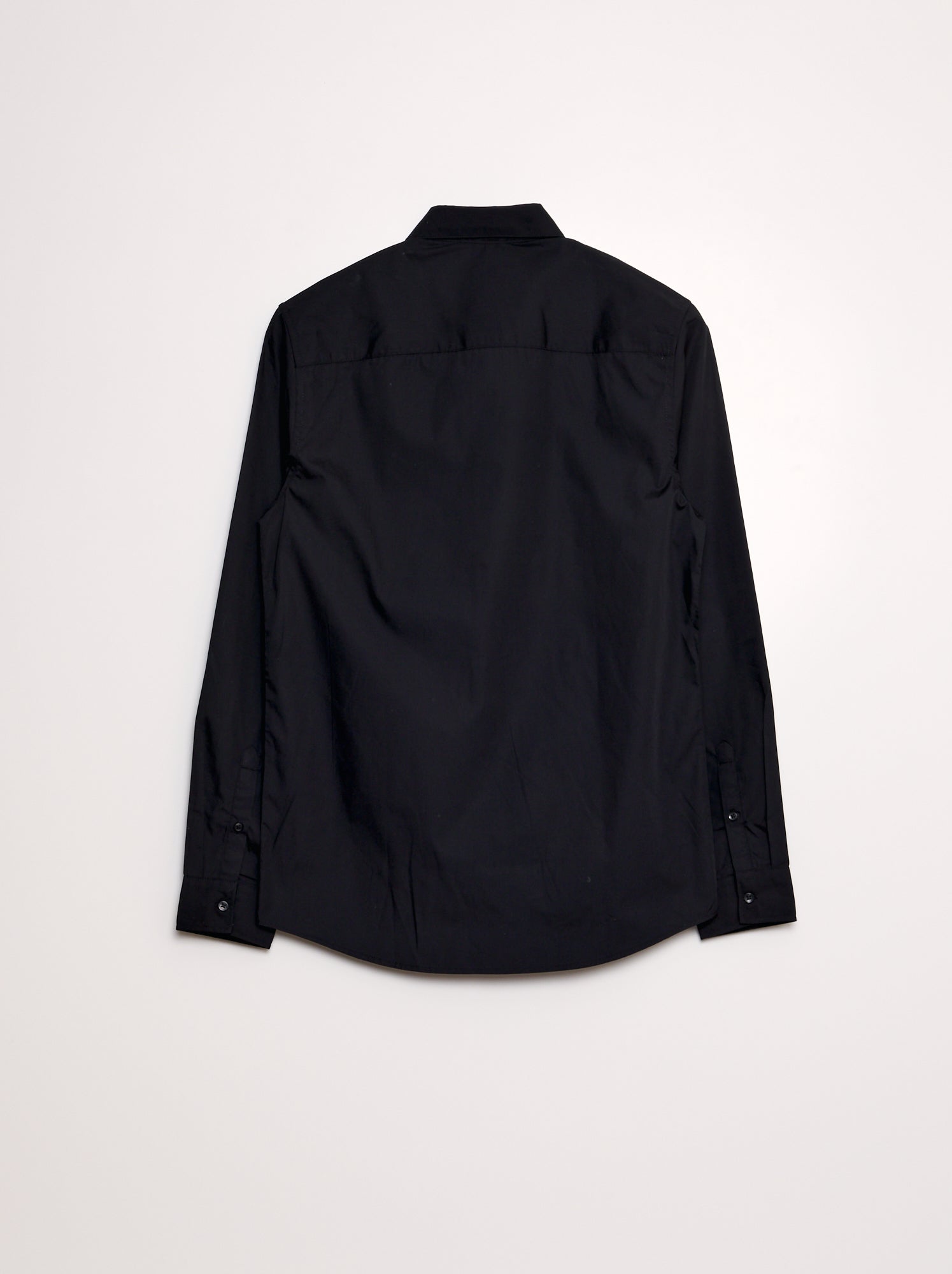 Chemise droite - Noir