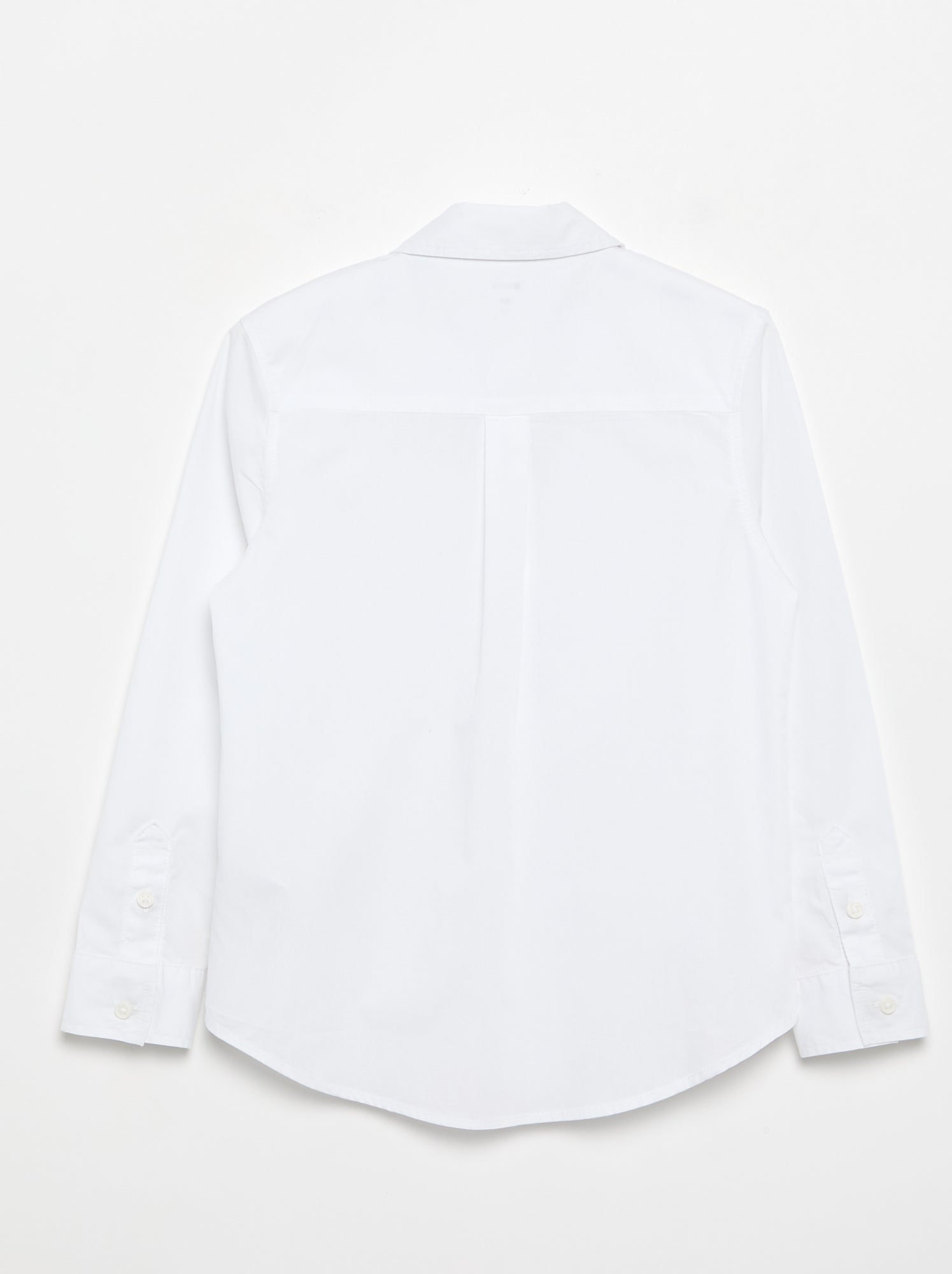 Chemise en coton - collection facile à enfiler - Blanc