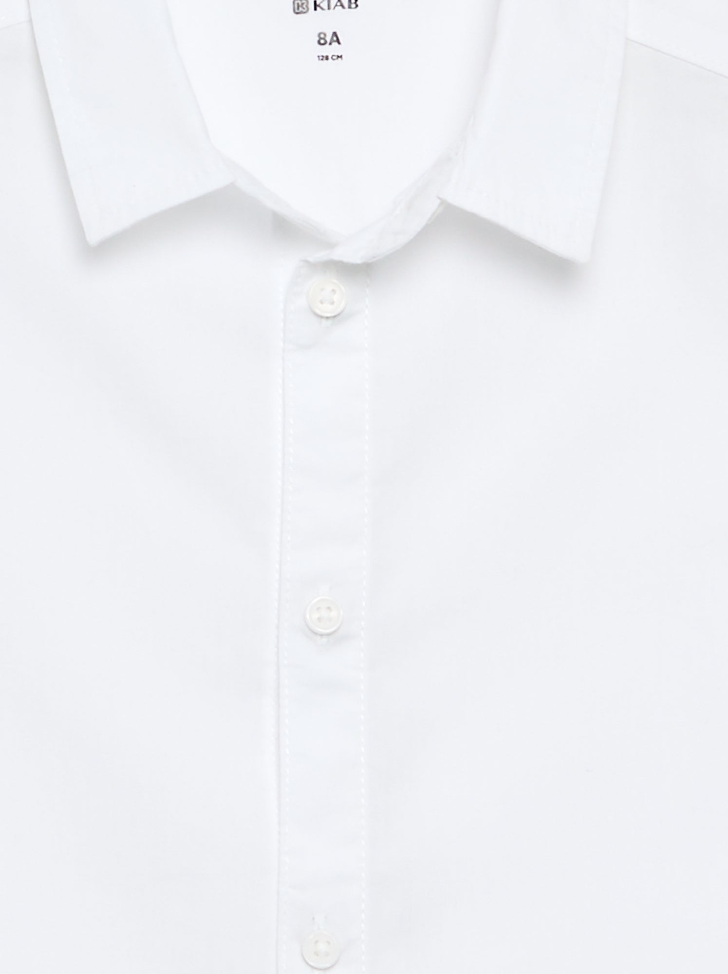 Chemise en coton - collection facile à enfiler - Blanc