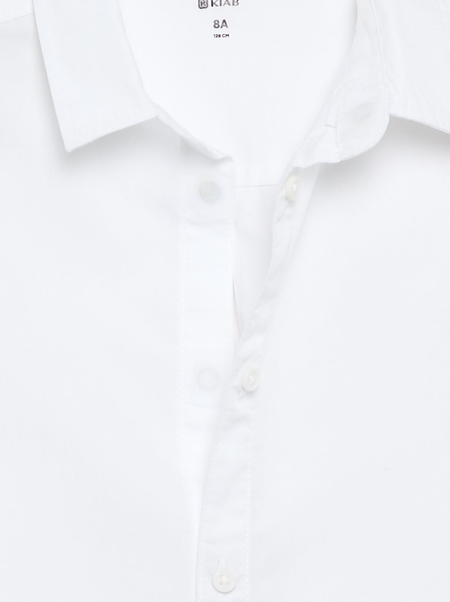Chemise en coton - collection facile à enfiler - Blanc