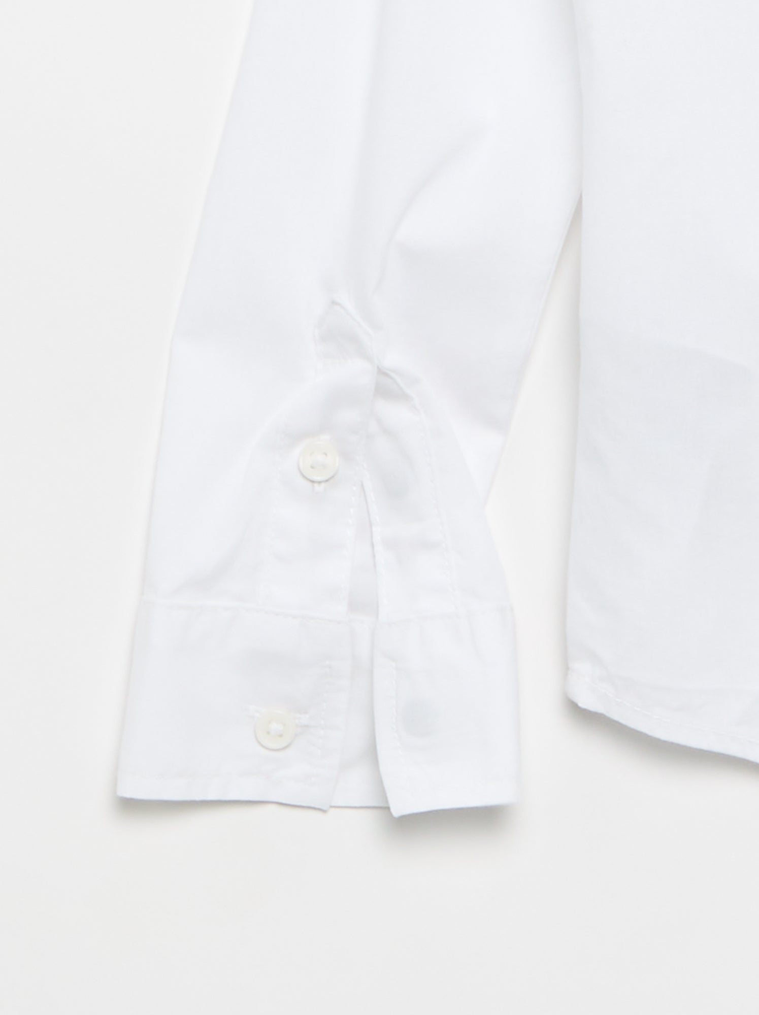 Chemise en coton - collection facile à enfiler - Blanc