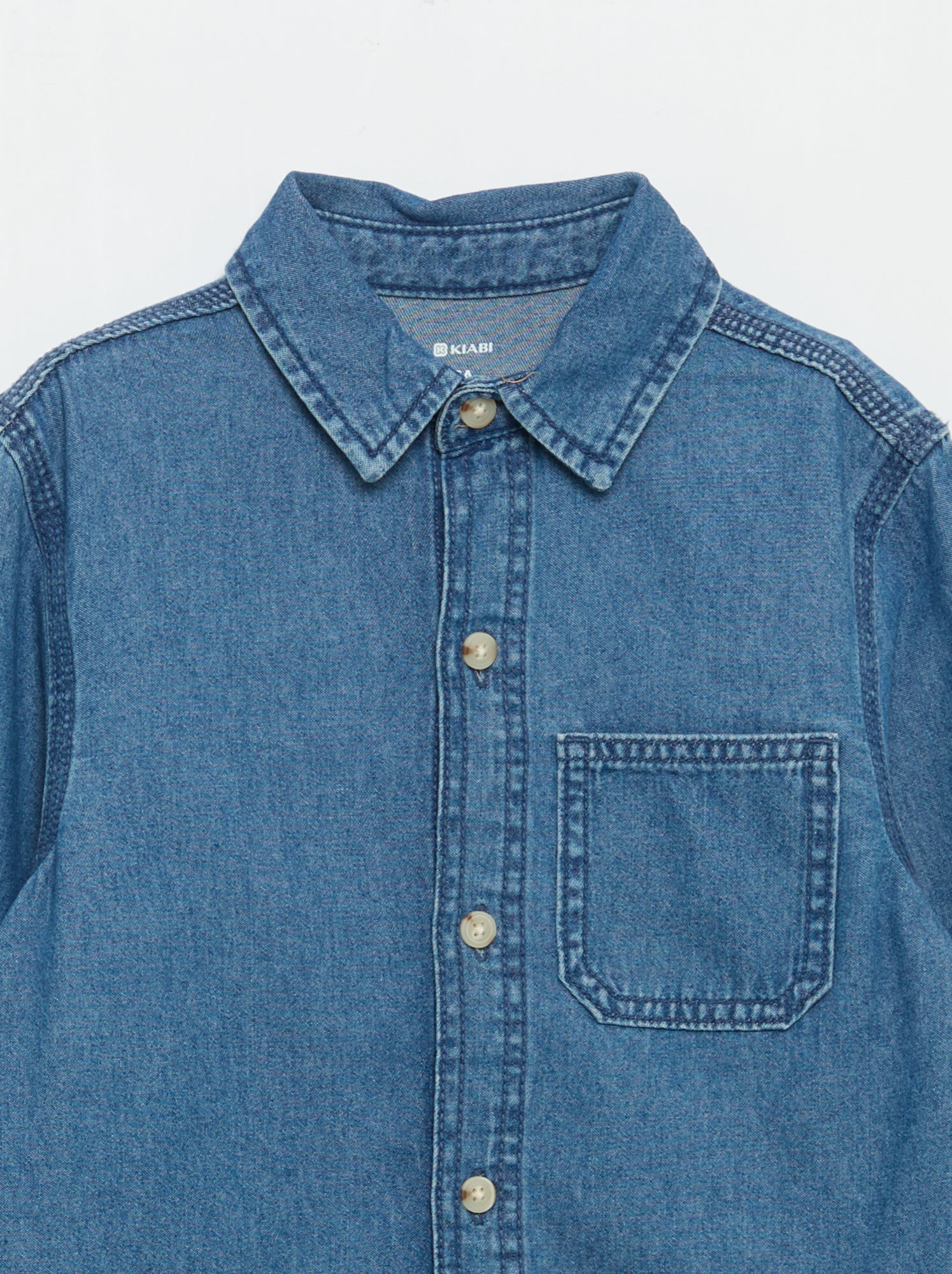 Chemise en denim - Bleu
