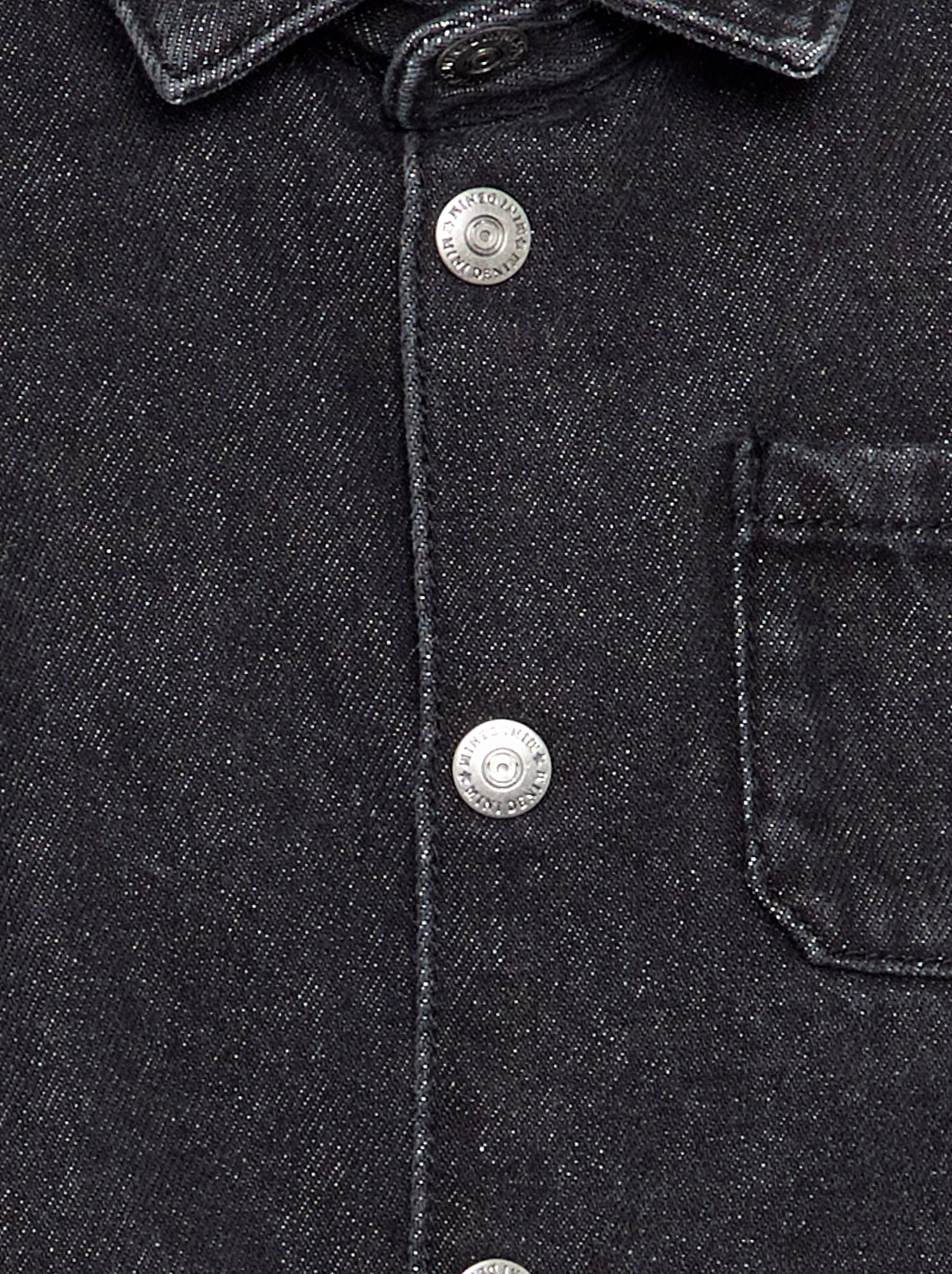 Chemise en denim - Gris