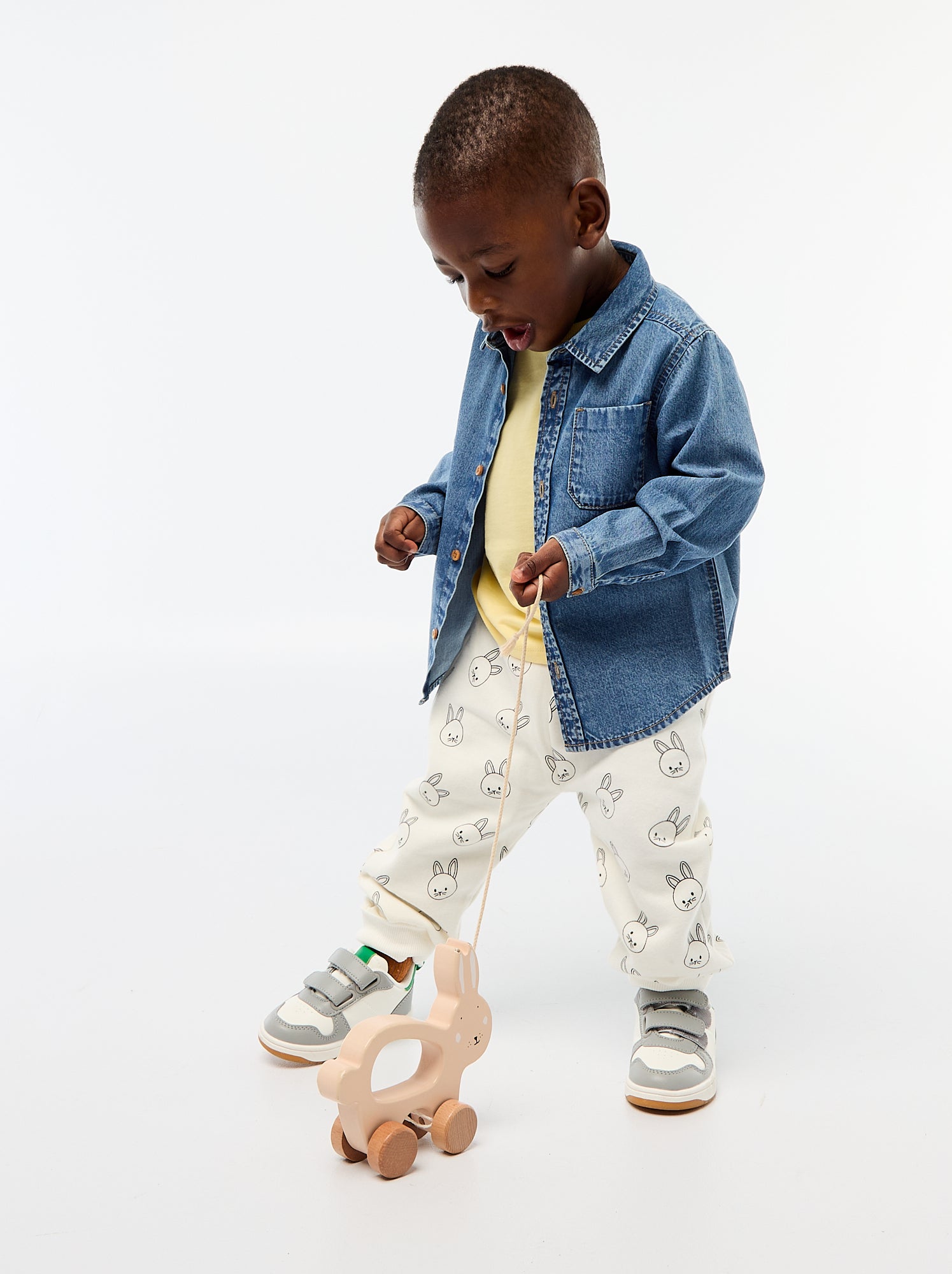 Chemise en jean regular fit - Bleu