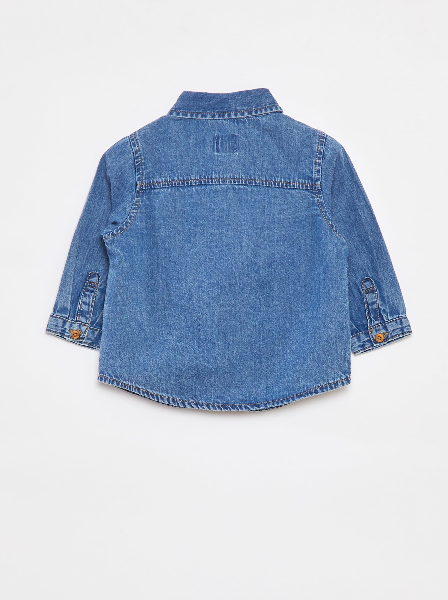 Chemise en jean regular fit - Bleu