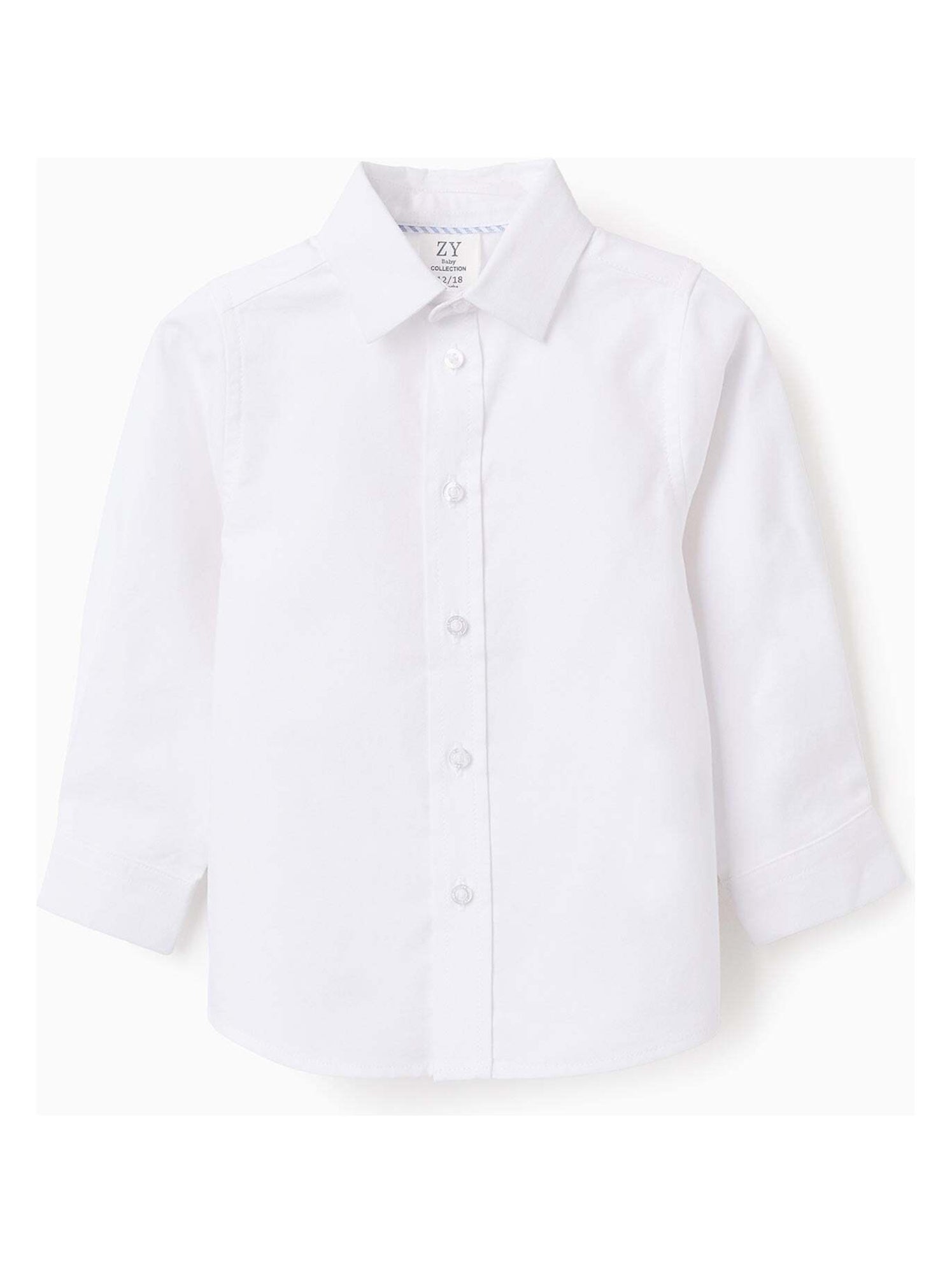 Chemise en oxford de coton - Blanc