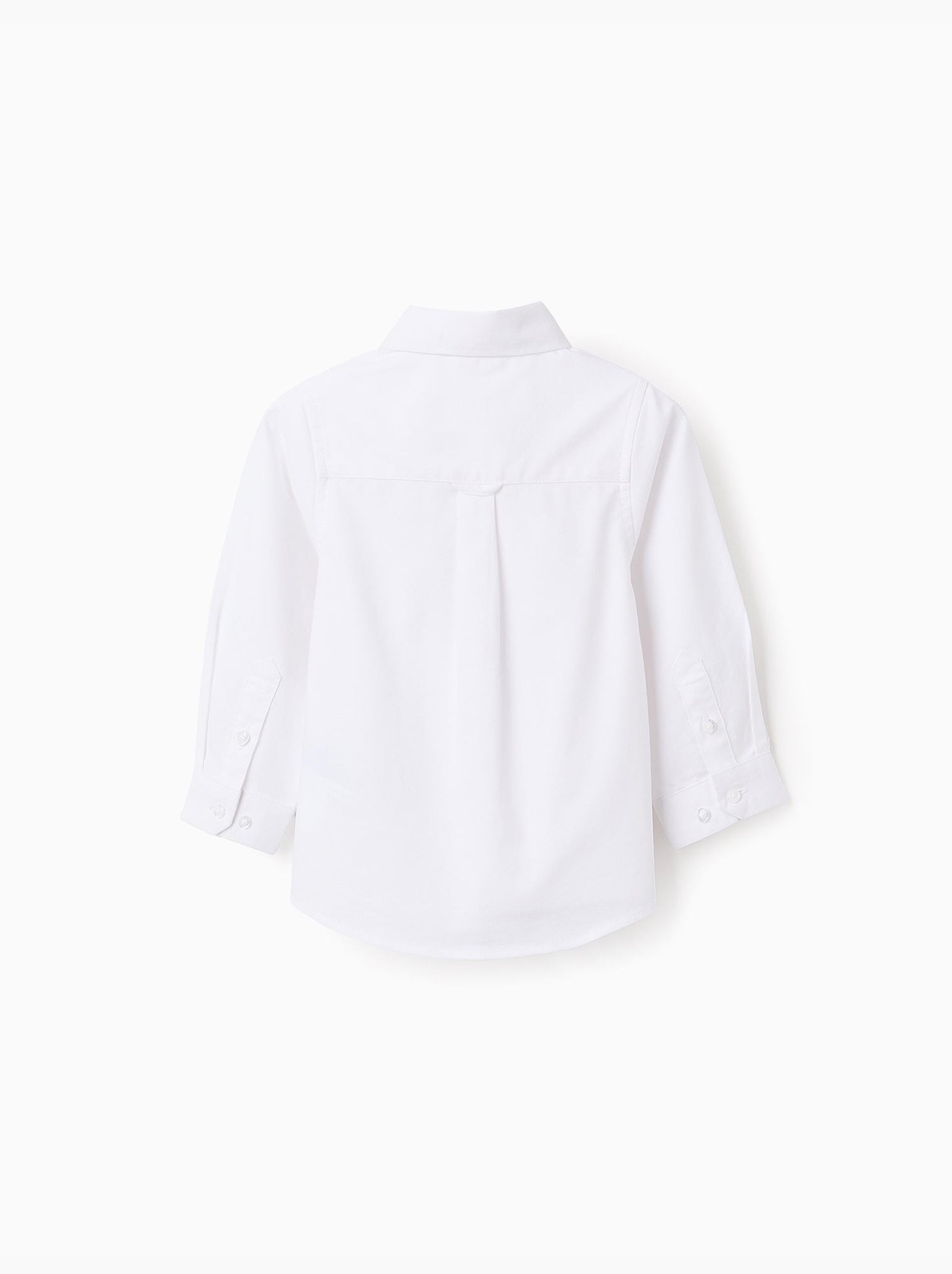 Chemise en oxford de coton - Blanc