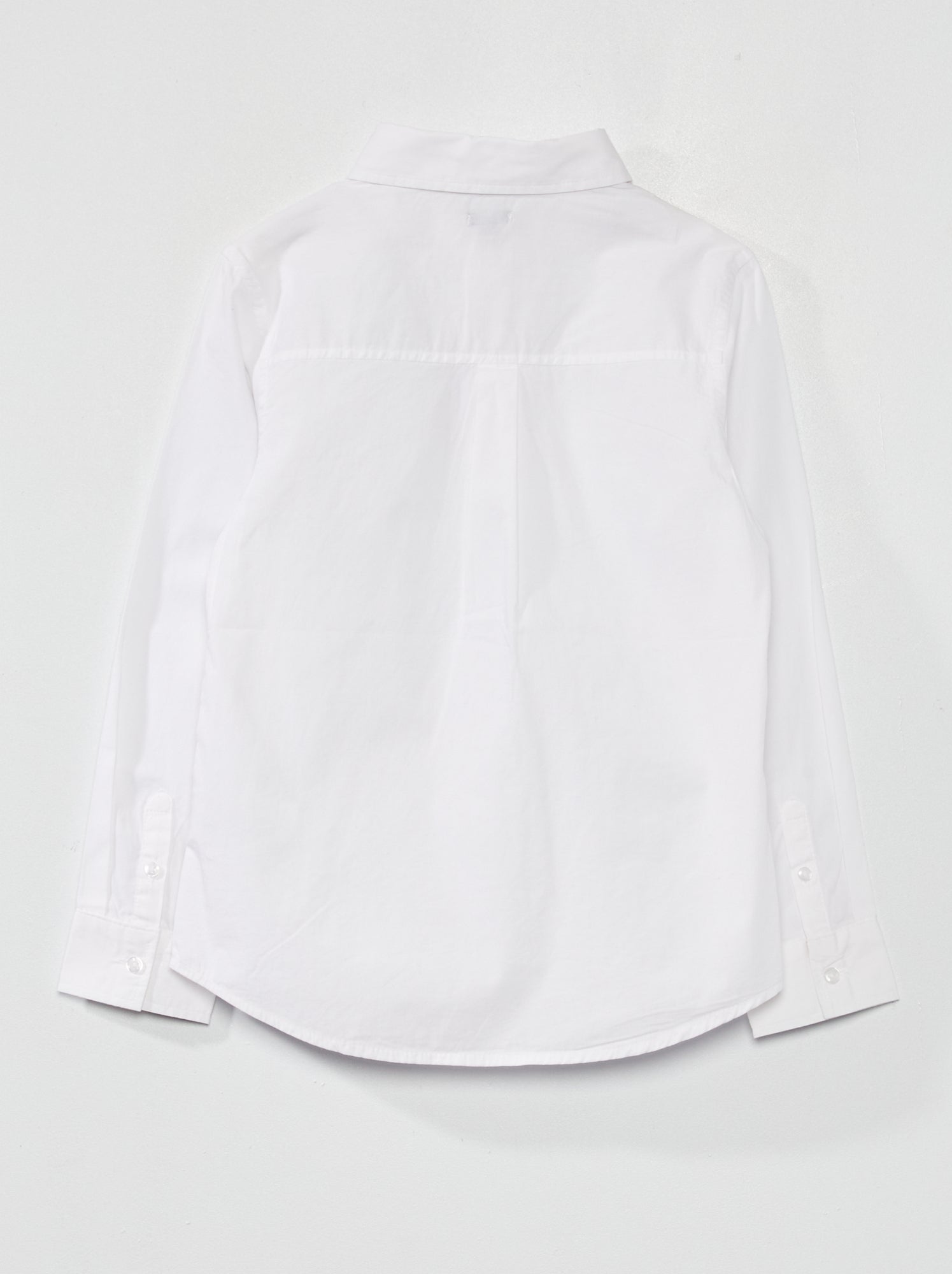 Chemise en popeline - blanc