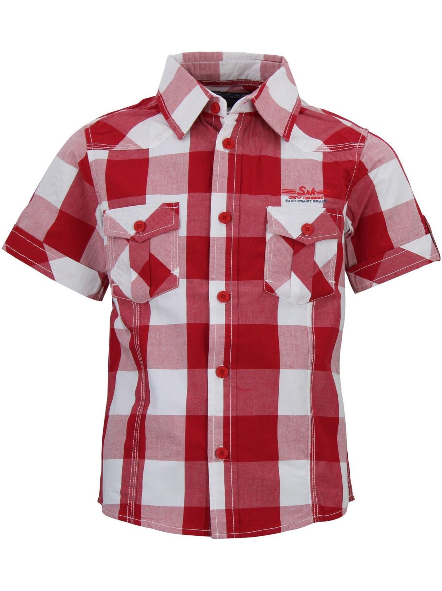 Chemise garçon ECLAVIX - SRK - Rouge
