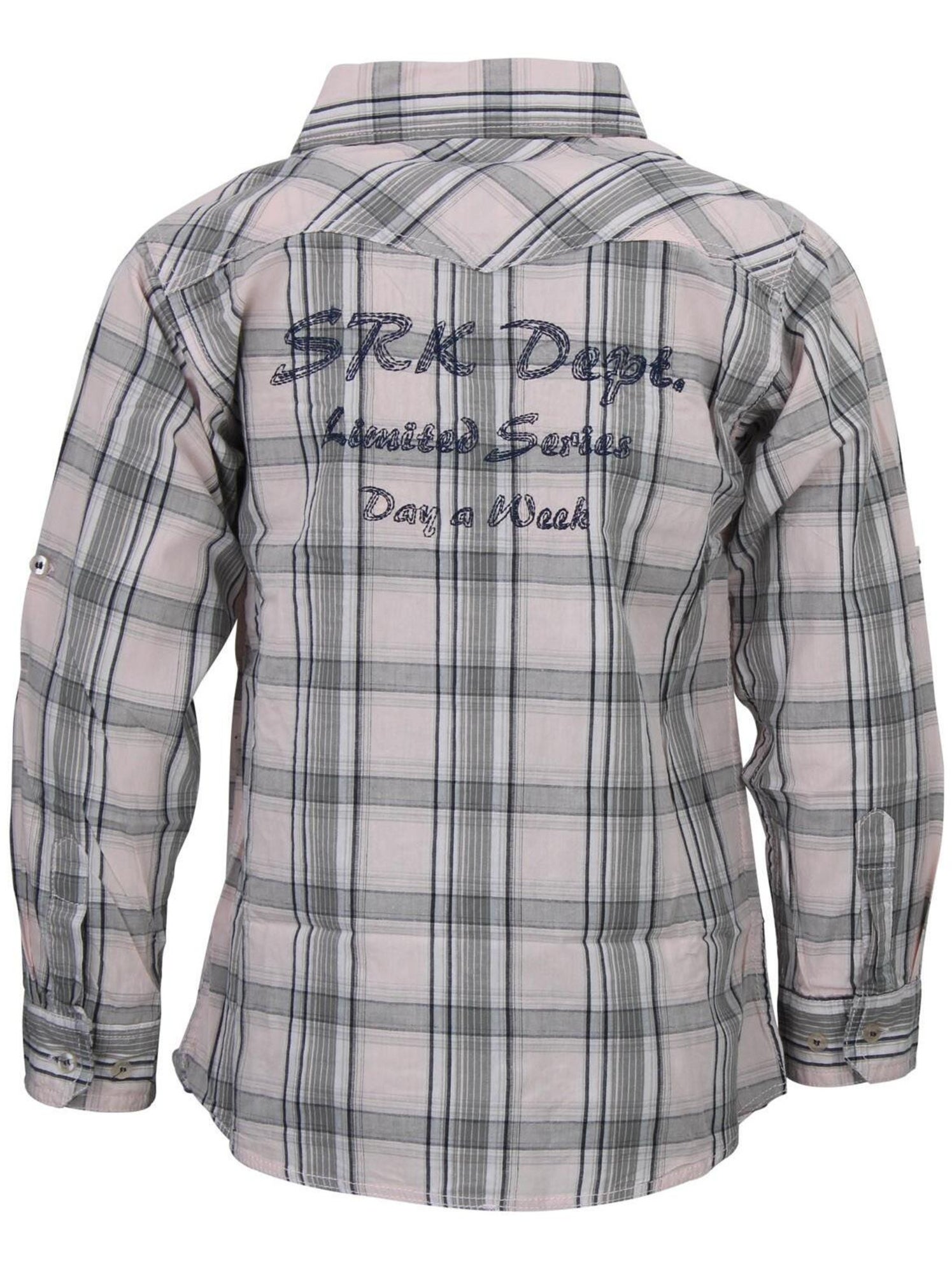 Chemise garçon EVOC - SRK - Bleu marine