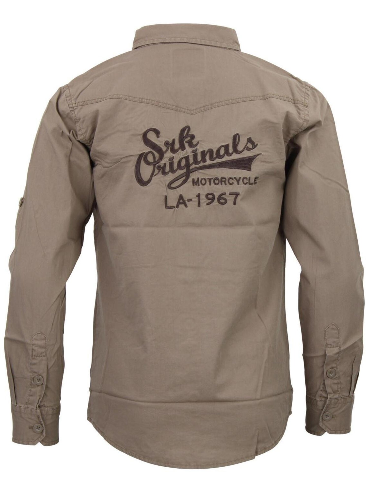 Chemise garçon EVONIE - SRK - Gris taupe