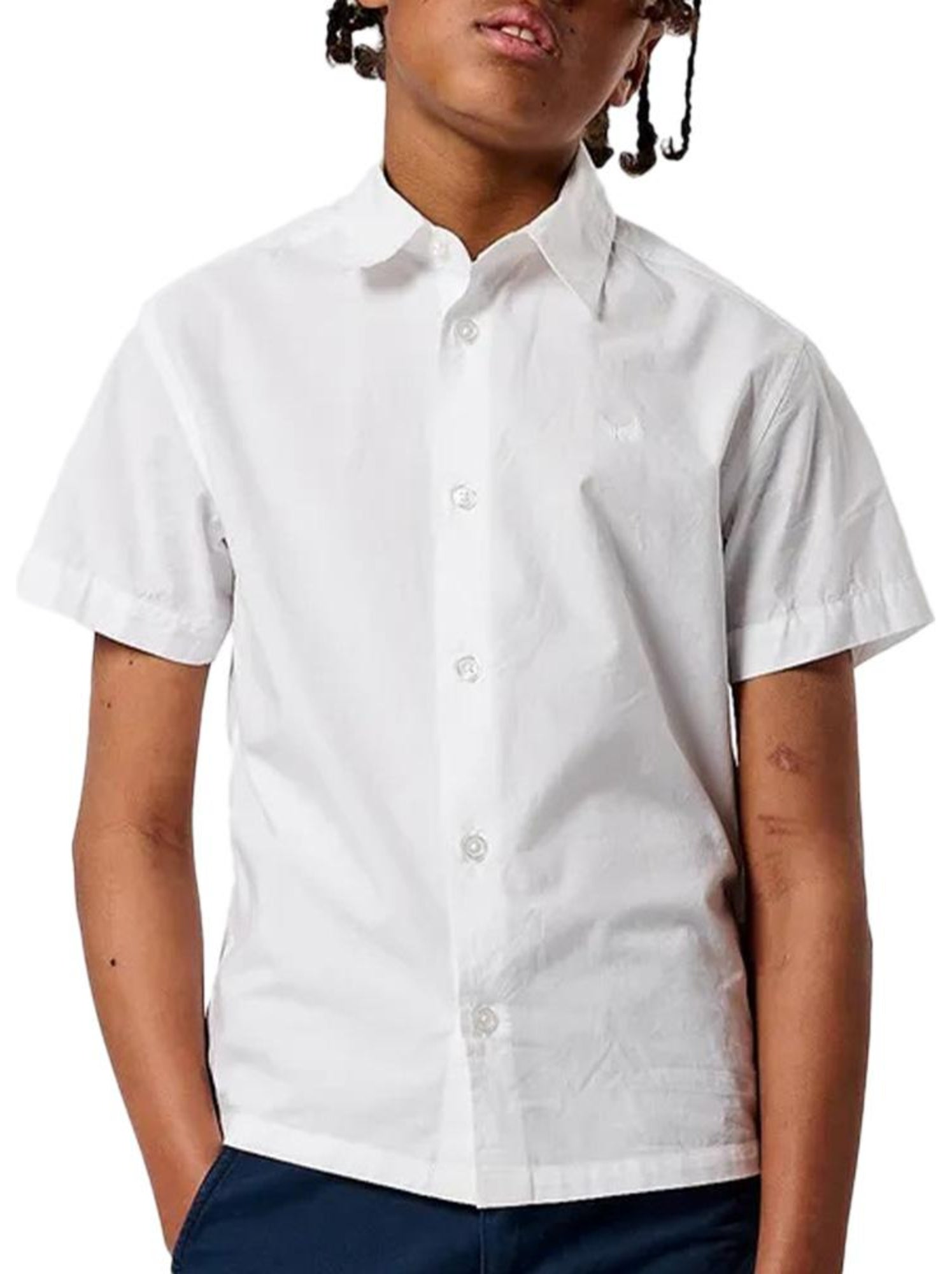 Chemise garçon kaporal - Blanc