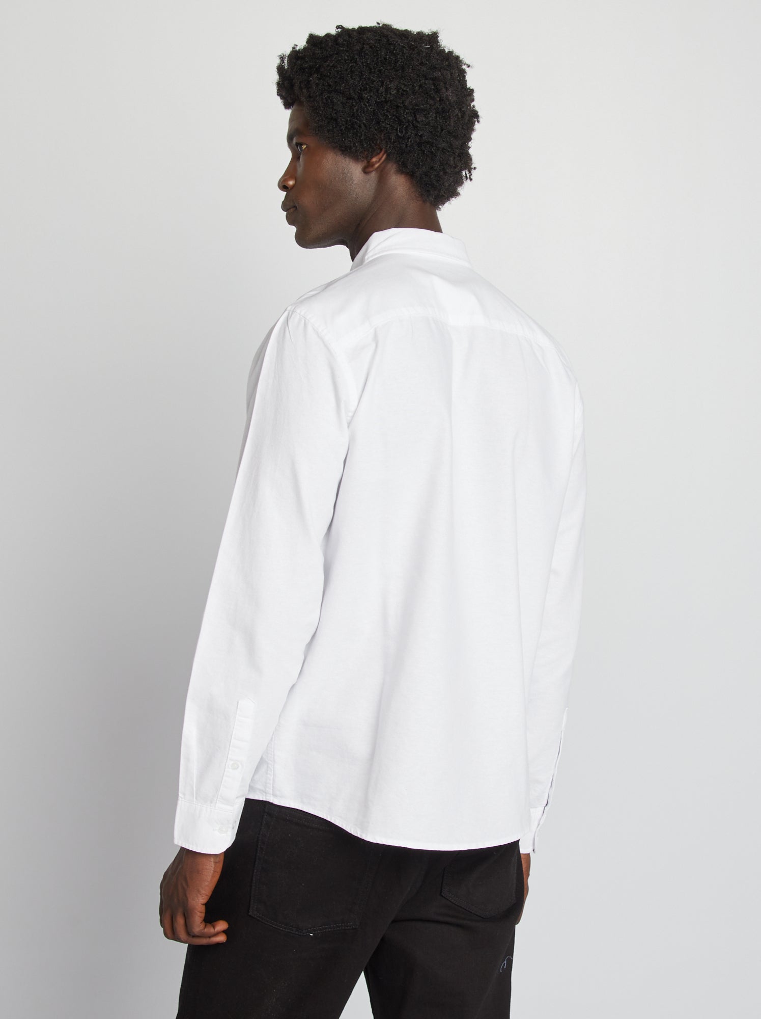 Chemise oxford regular fit - Blanc