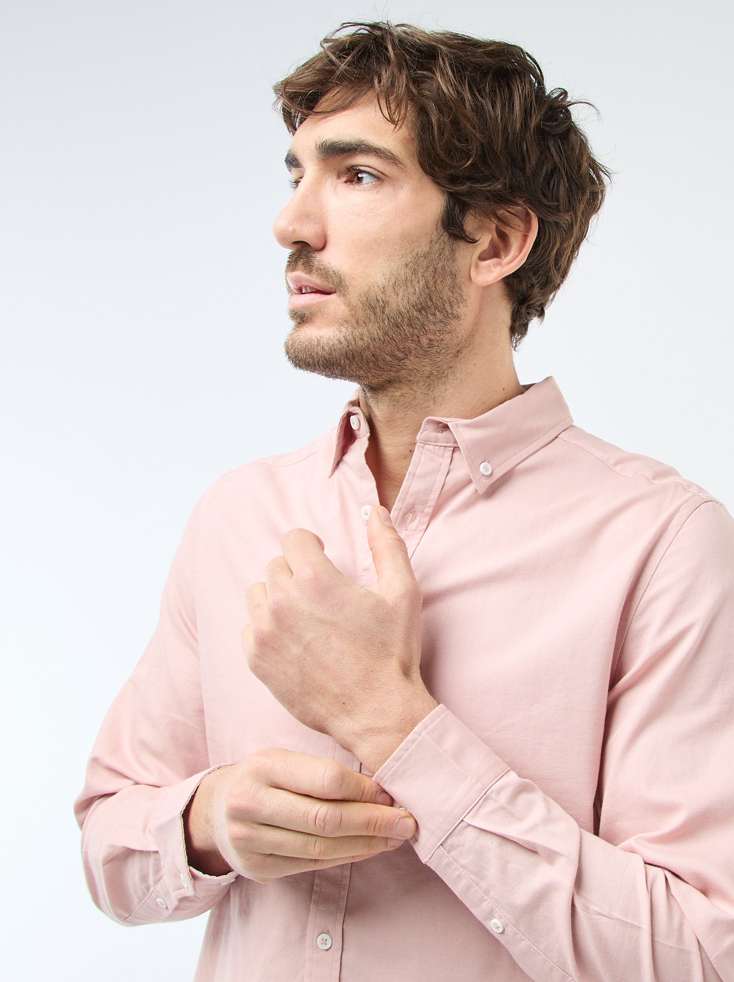 Chemise oxford regular fit - Rose