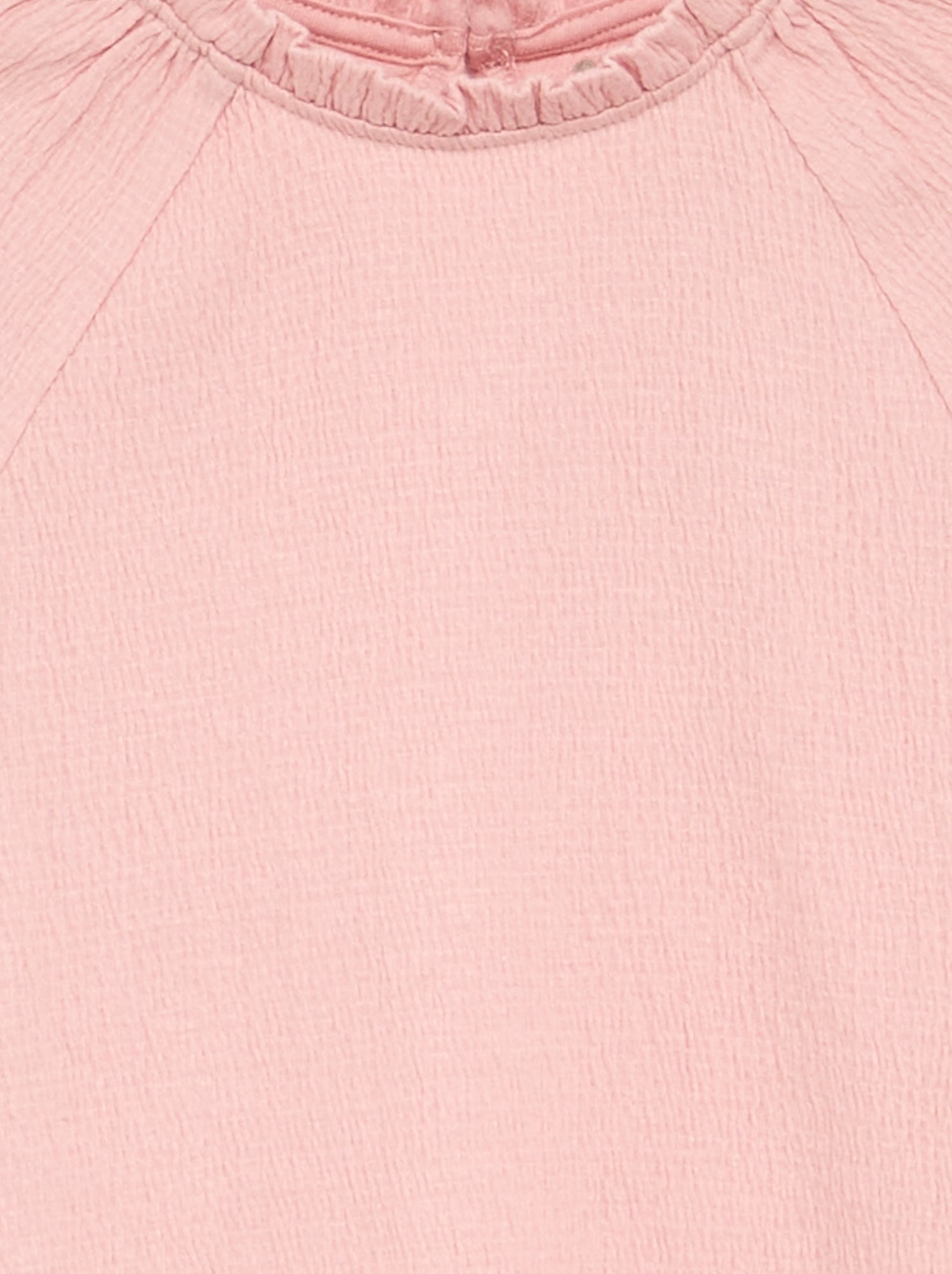 Chemisier effet blouse - Rose