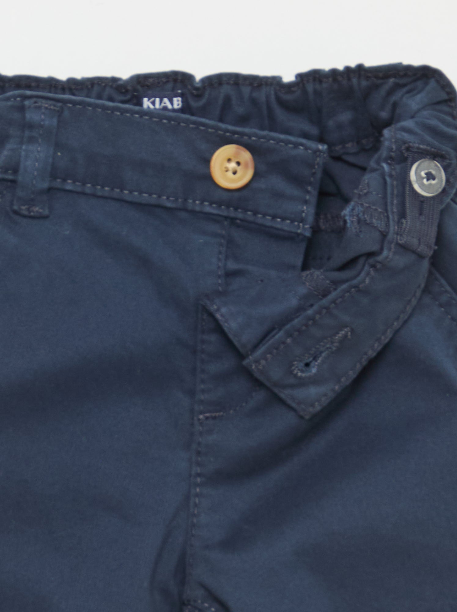 Chino droit en coton stretch - Bleu (EWL38_2)