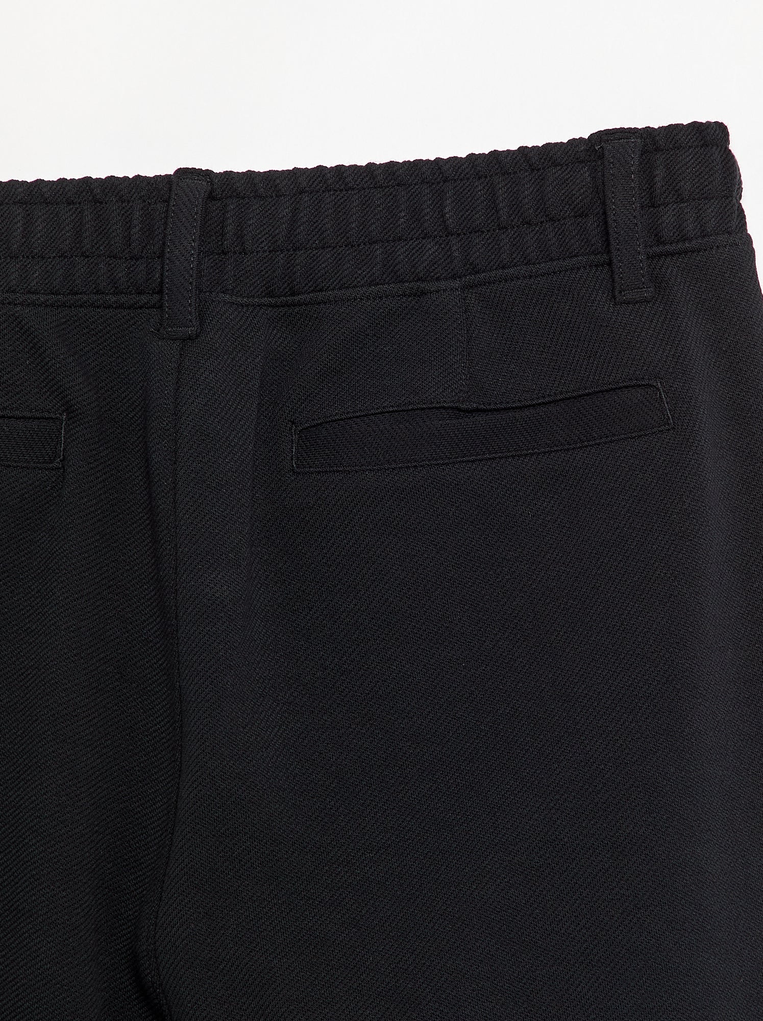 Chino regular uni - collection facile à enfiler - Noir