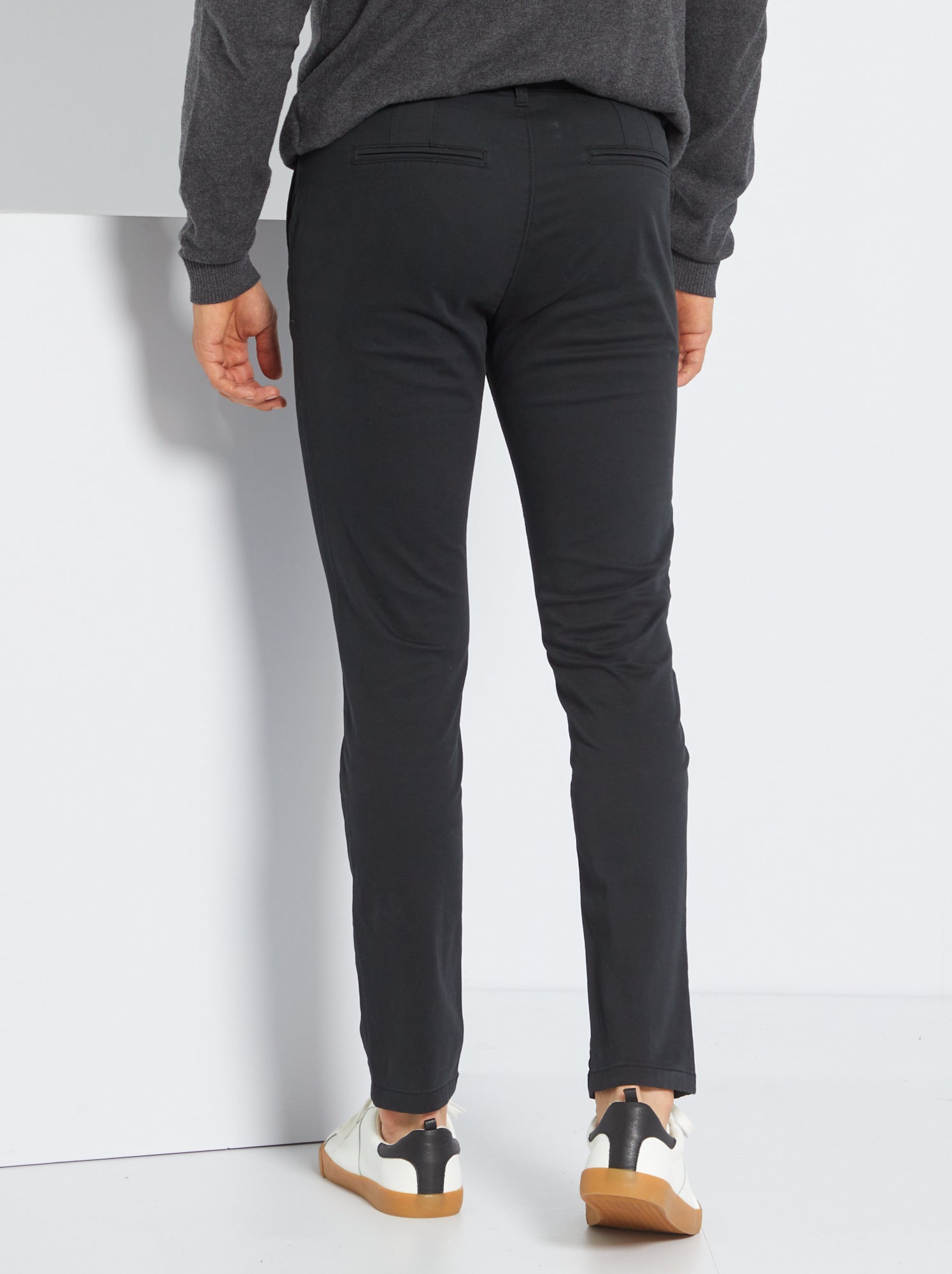Chino skinny L30 - Noir