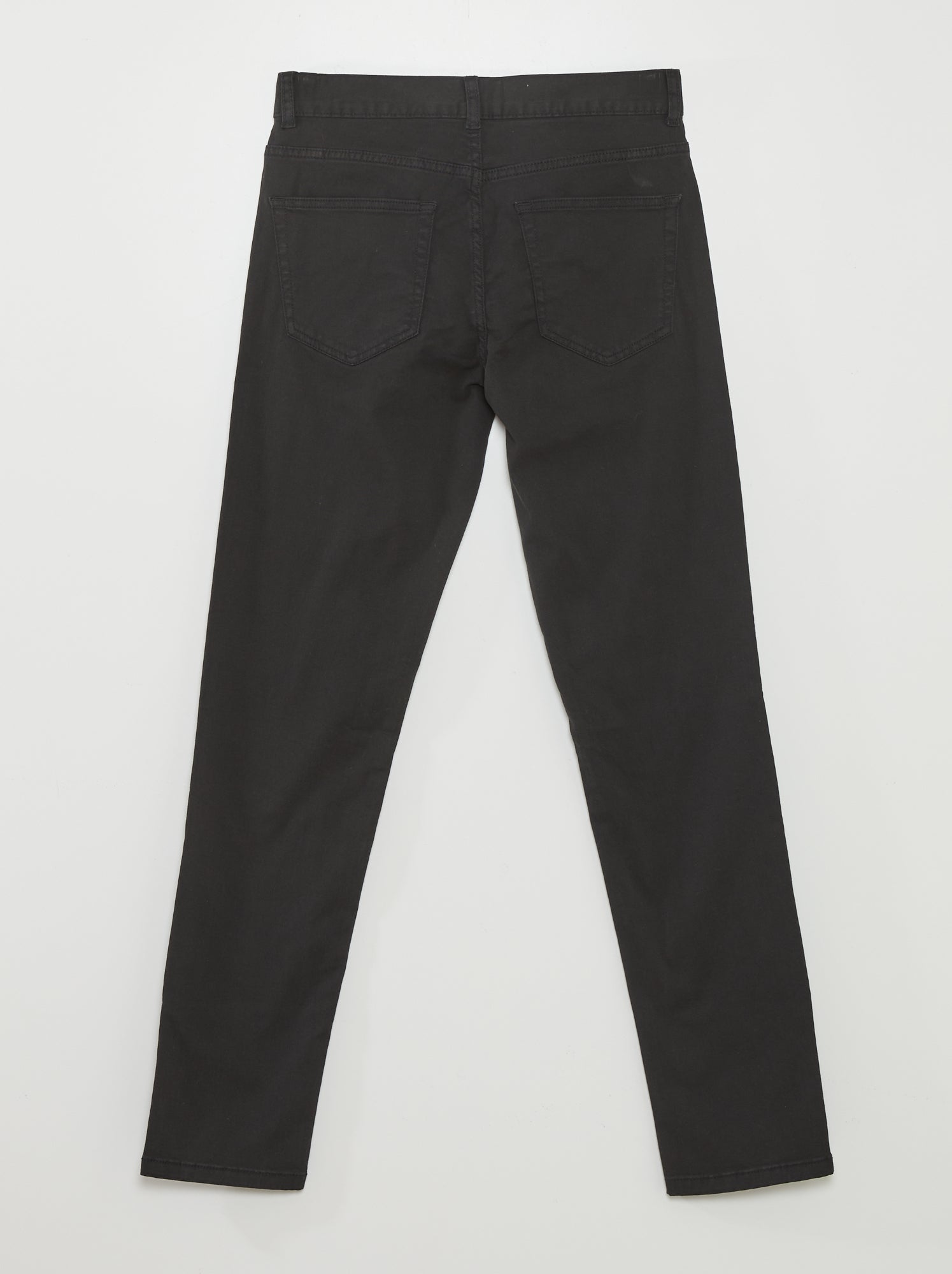 Chino slim 5 poches - L32 - noir