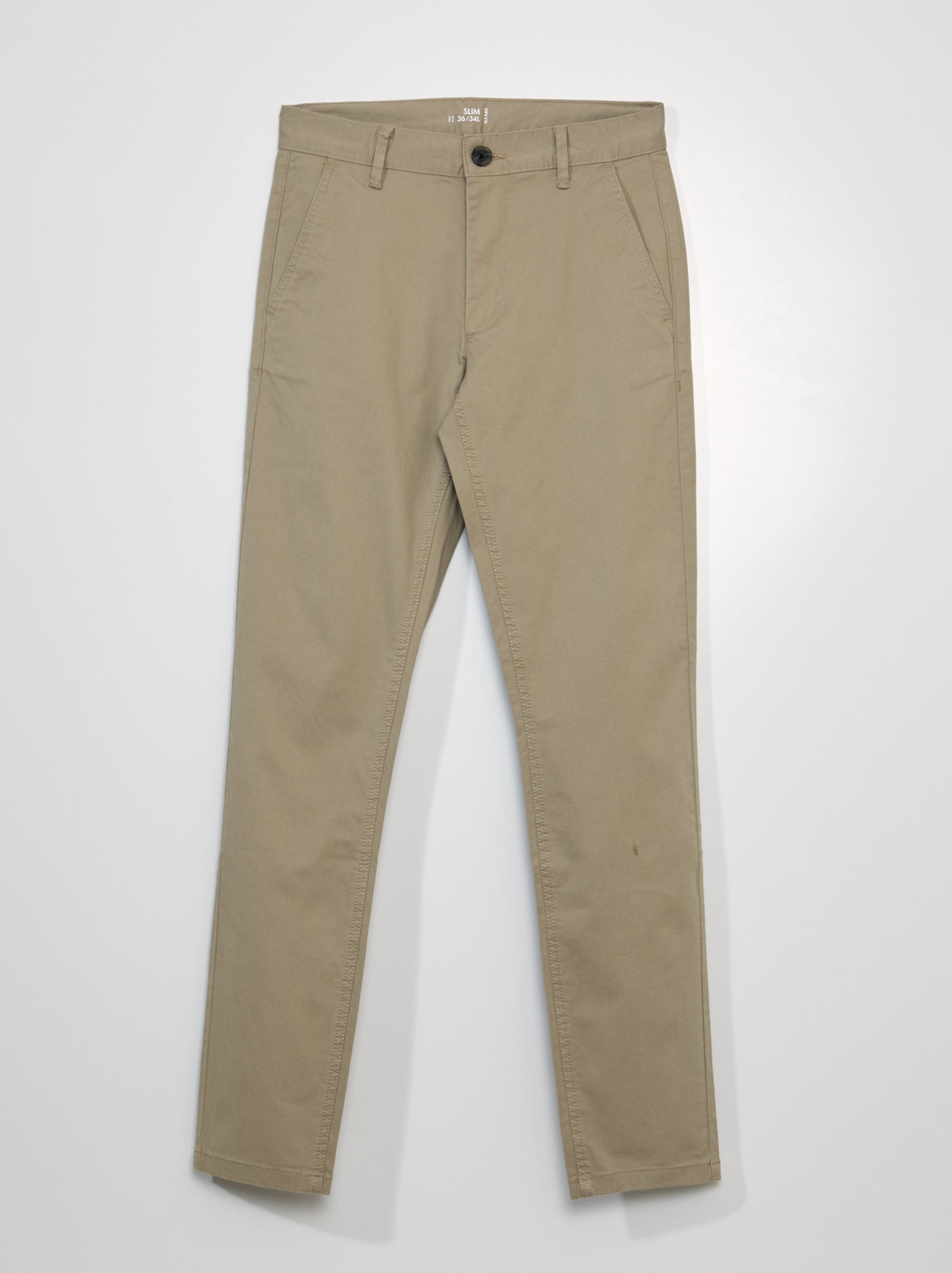 Chino slim - L34 - Beige