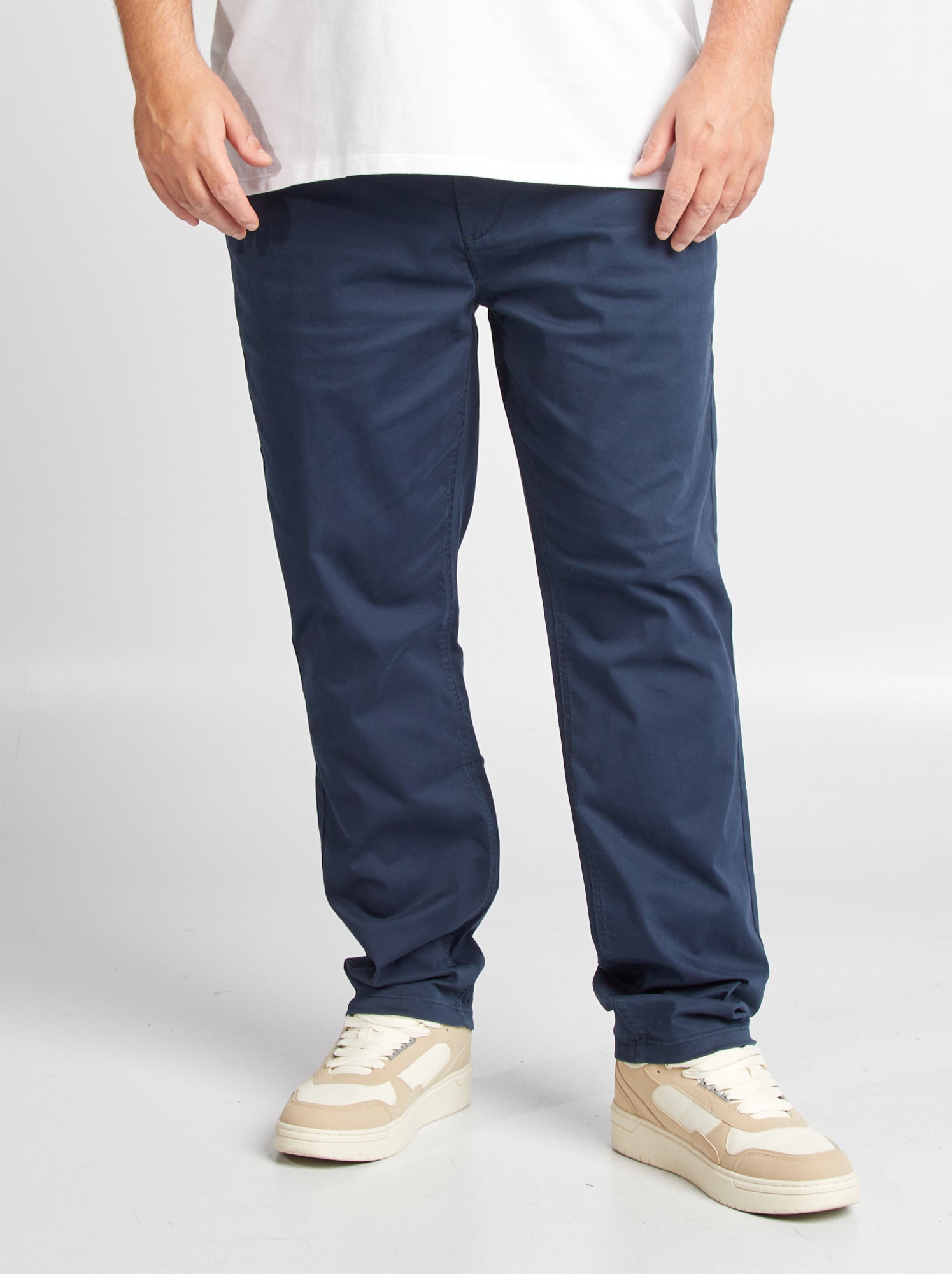 Chino slim - L34 - Bleu marine