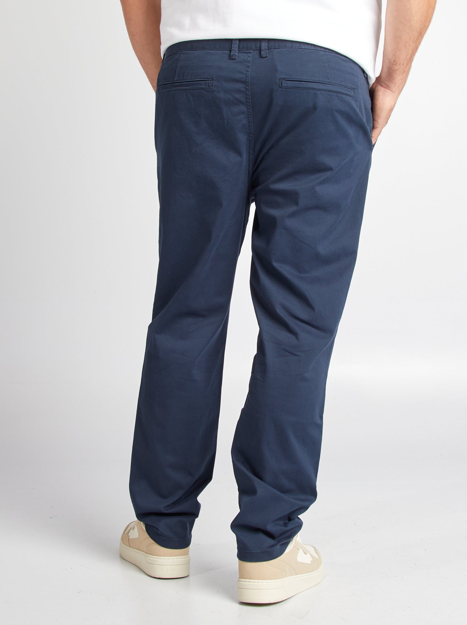 Chino slim - L34 - Bleu marine
