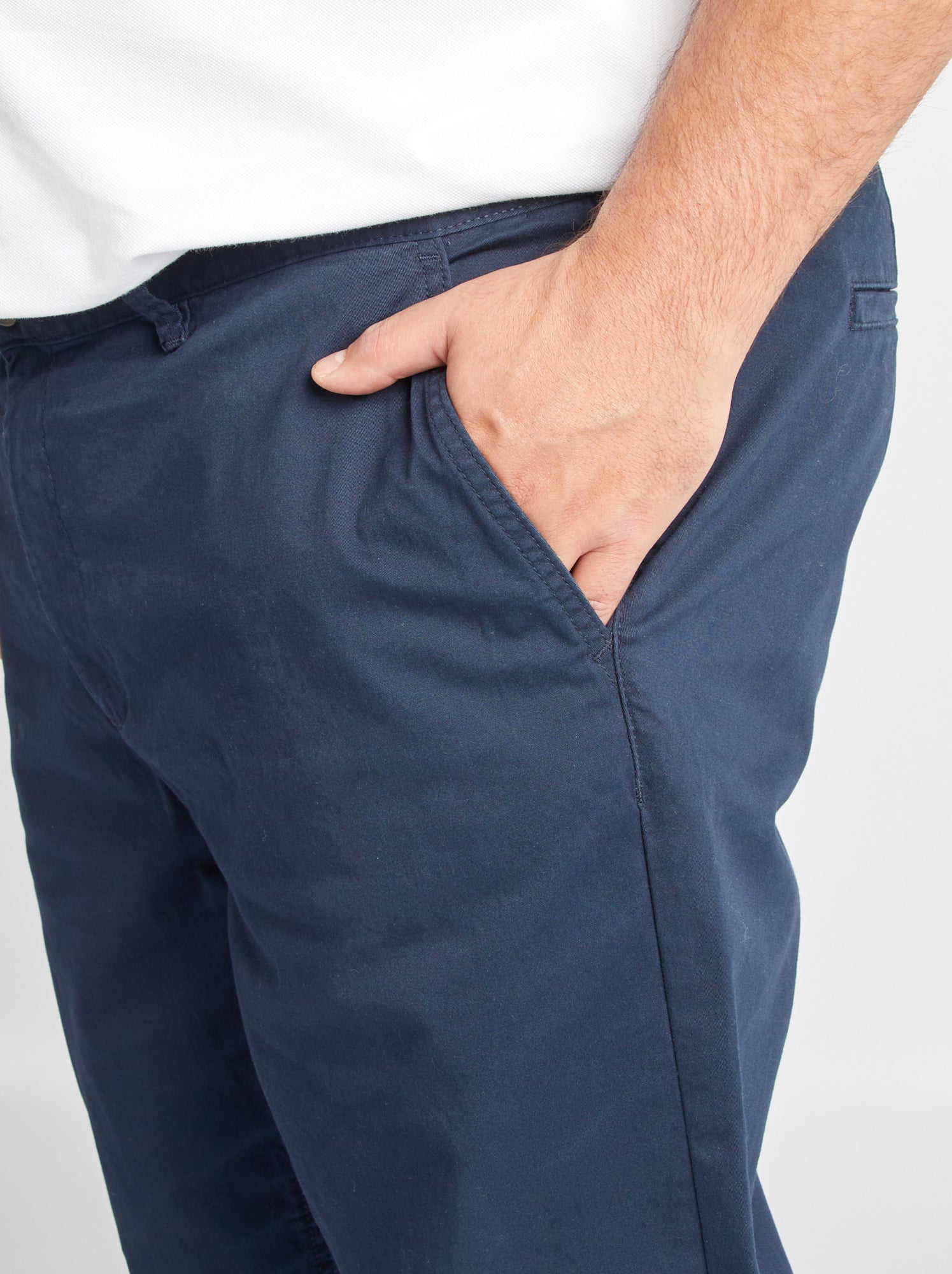 Chino slim - L34 - Bleu marine
