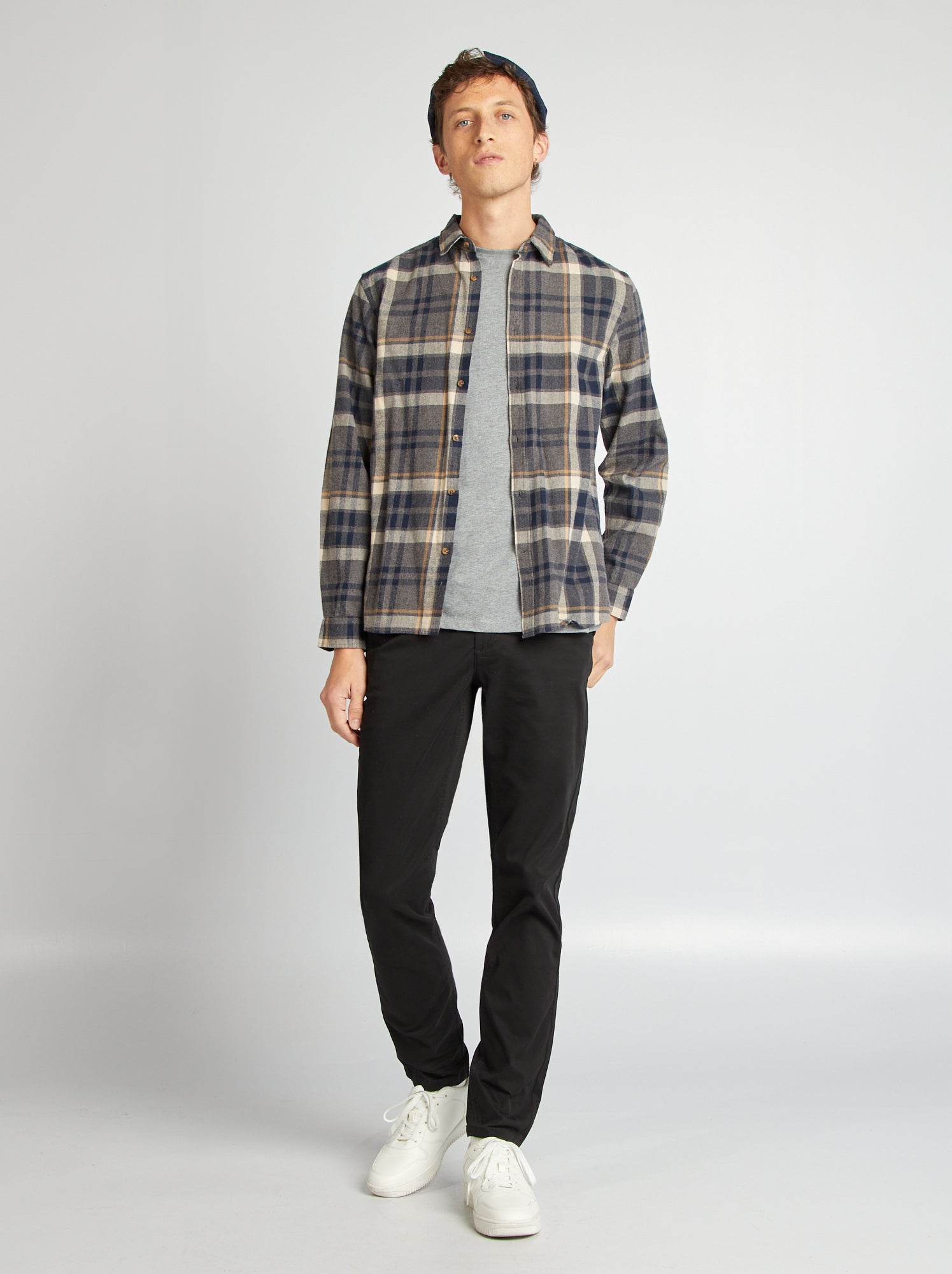 Chino slim - L34 - noir