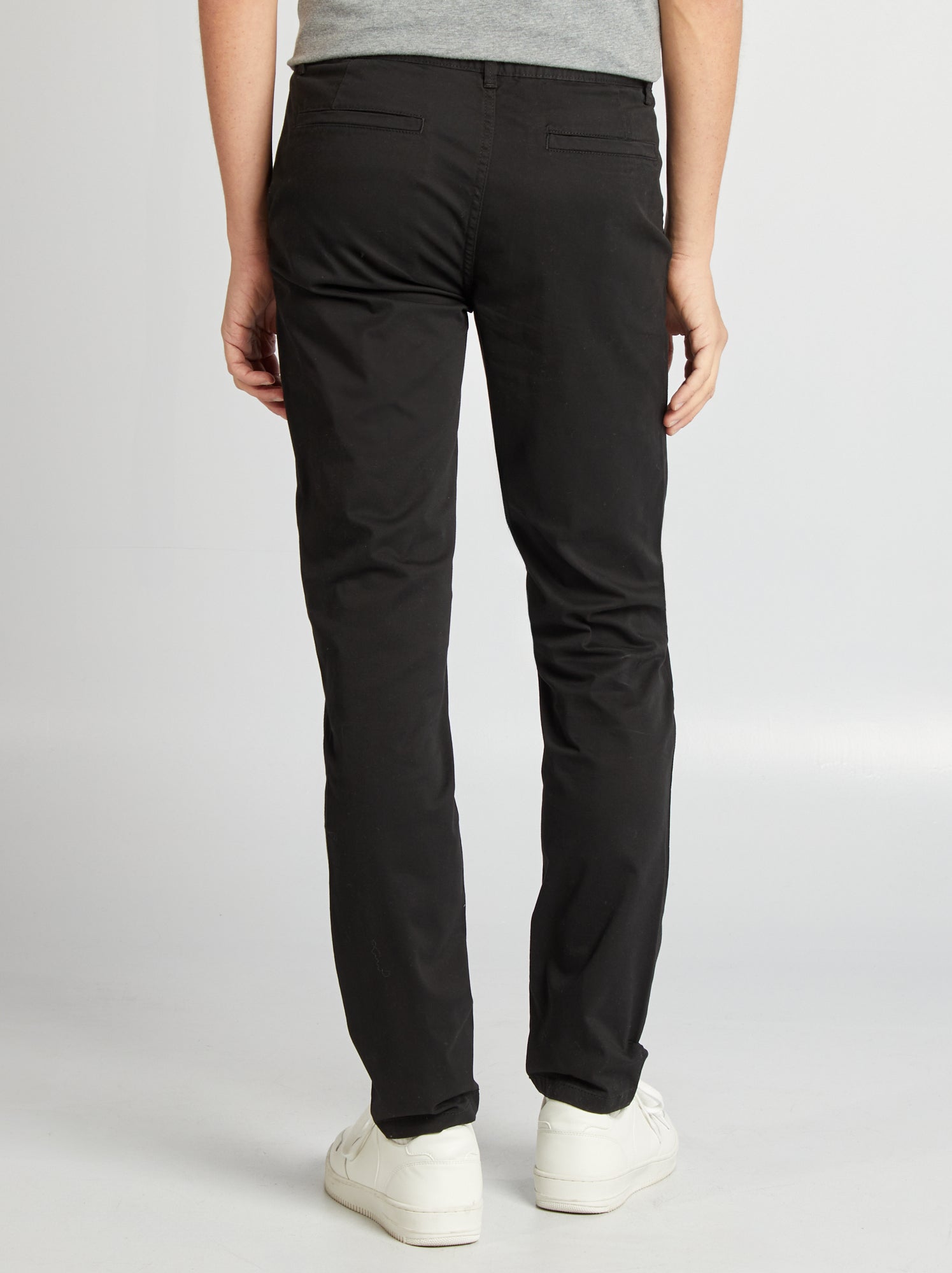 Chino slim - L34 - noir