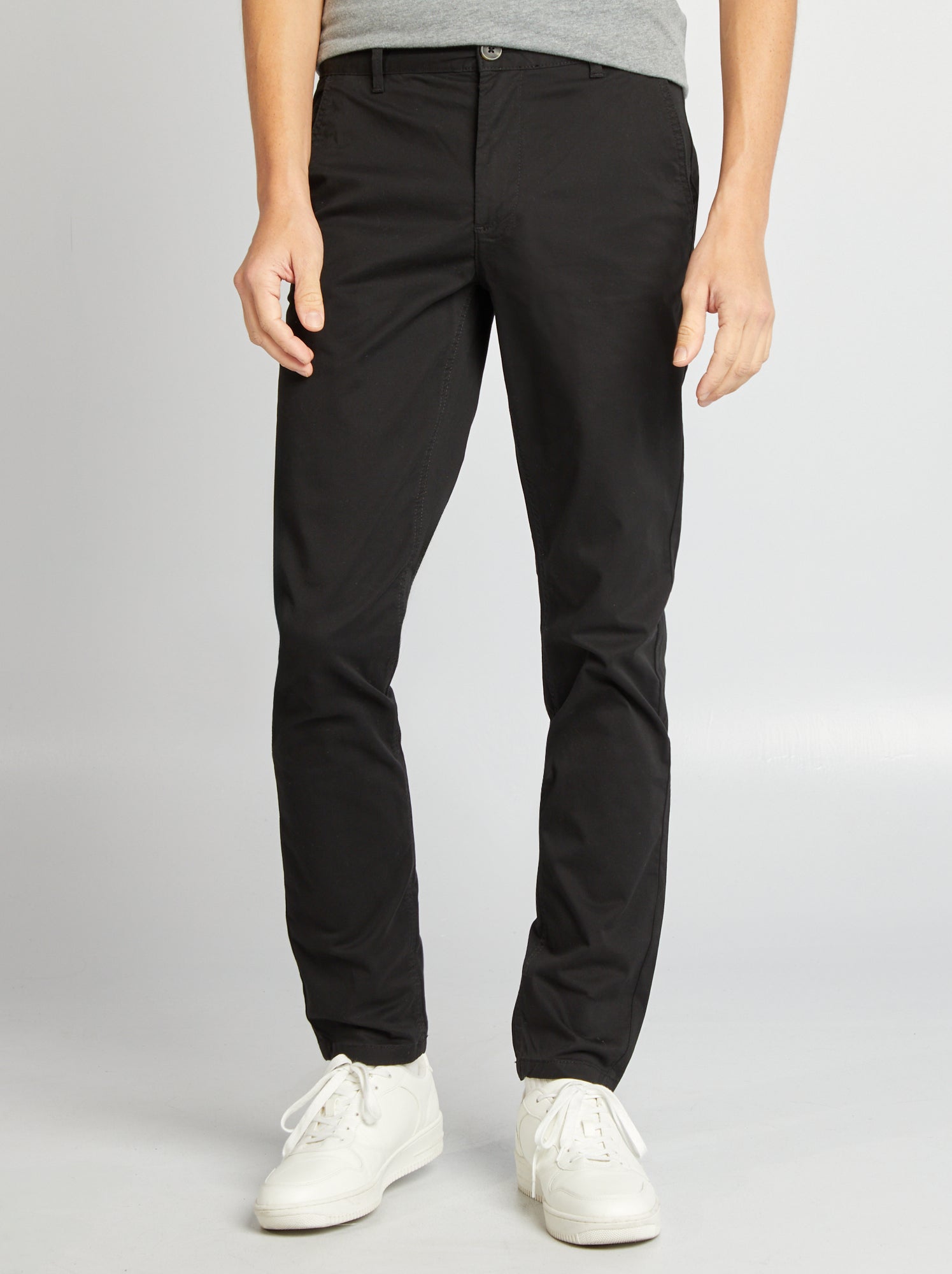 Chino slim - L34 - noir