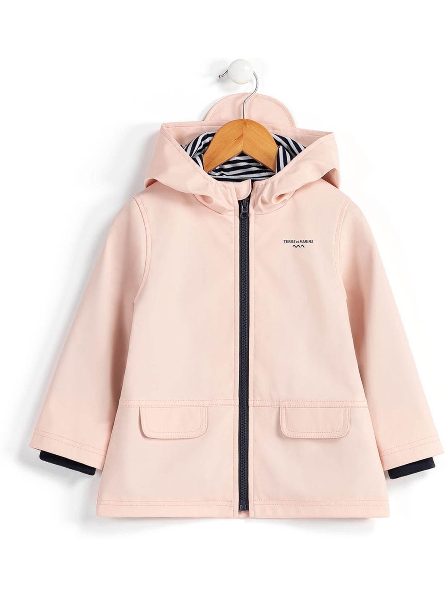 Ciré imperméable avec capuche - terre de marins - Rose