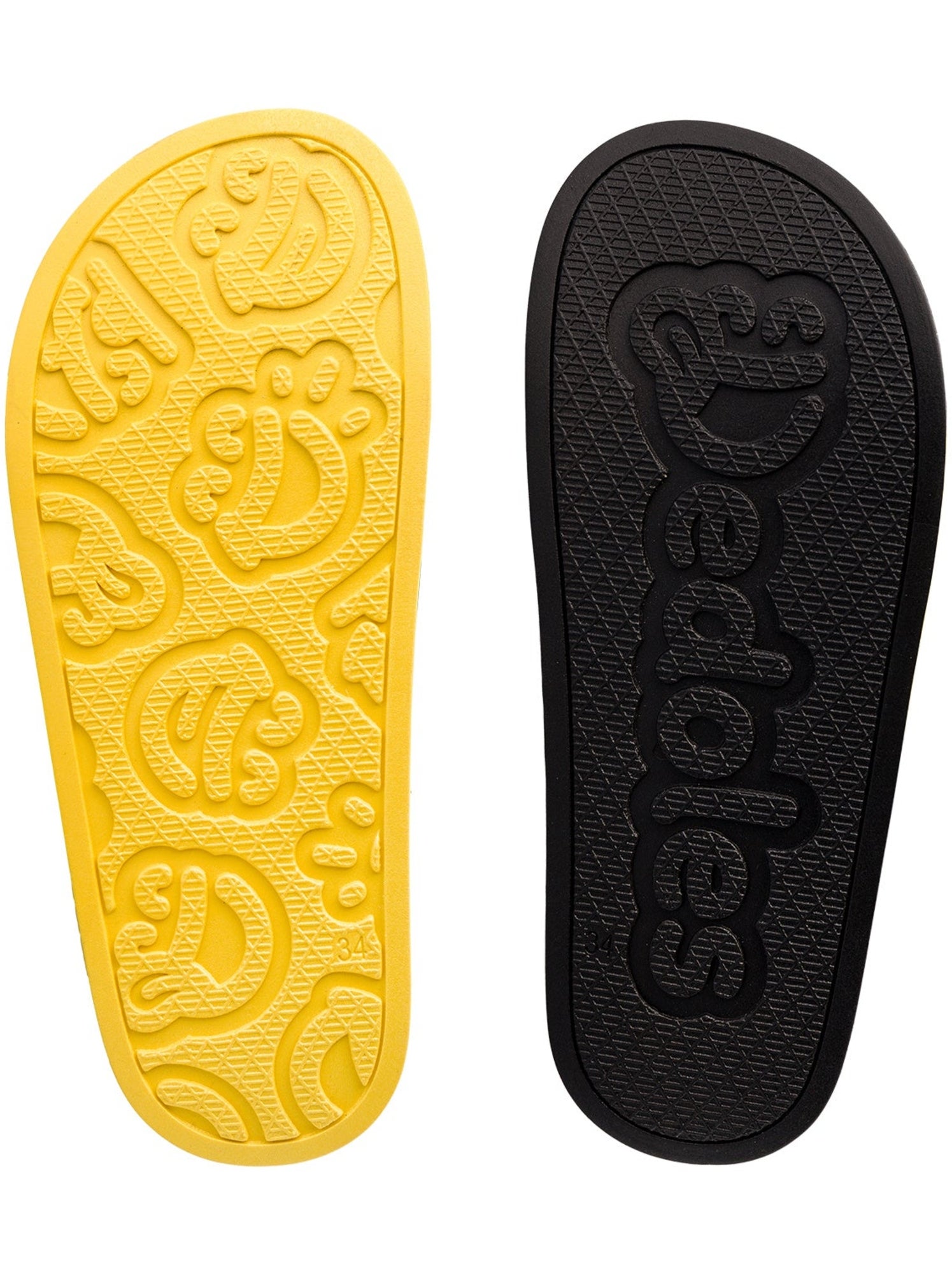 Claquettes Enfants Bee Happy - Jaune
