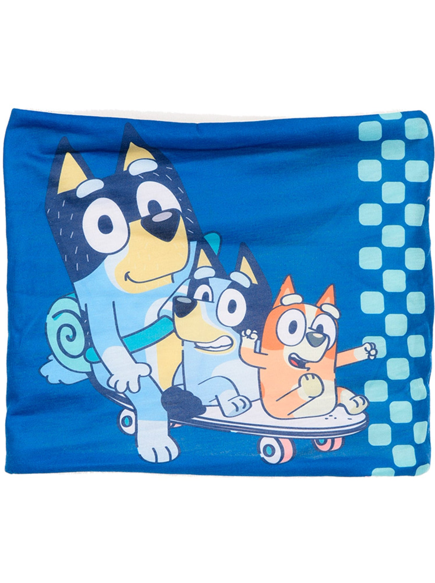 Col   garçon bluey - licence officielle - Bleu