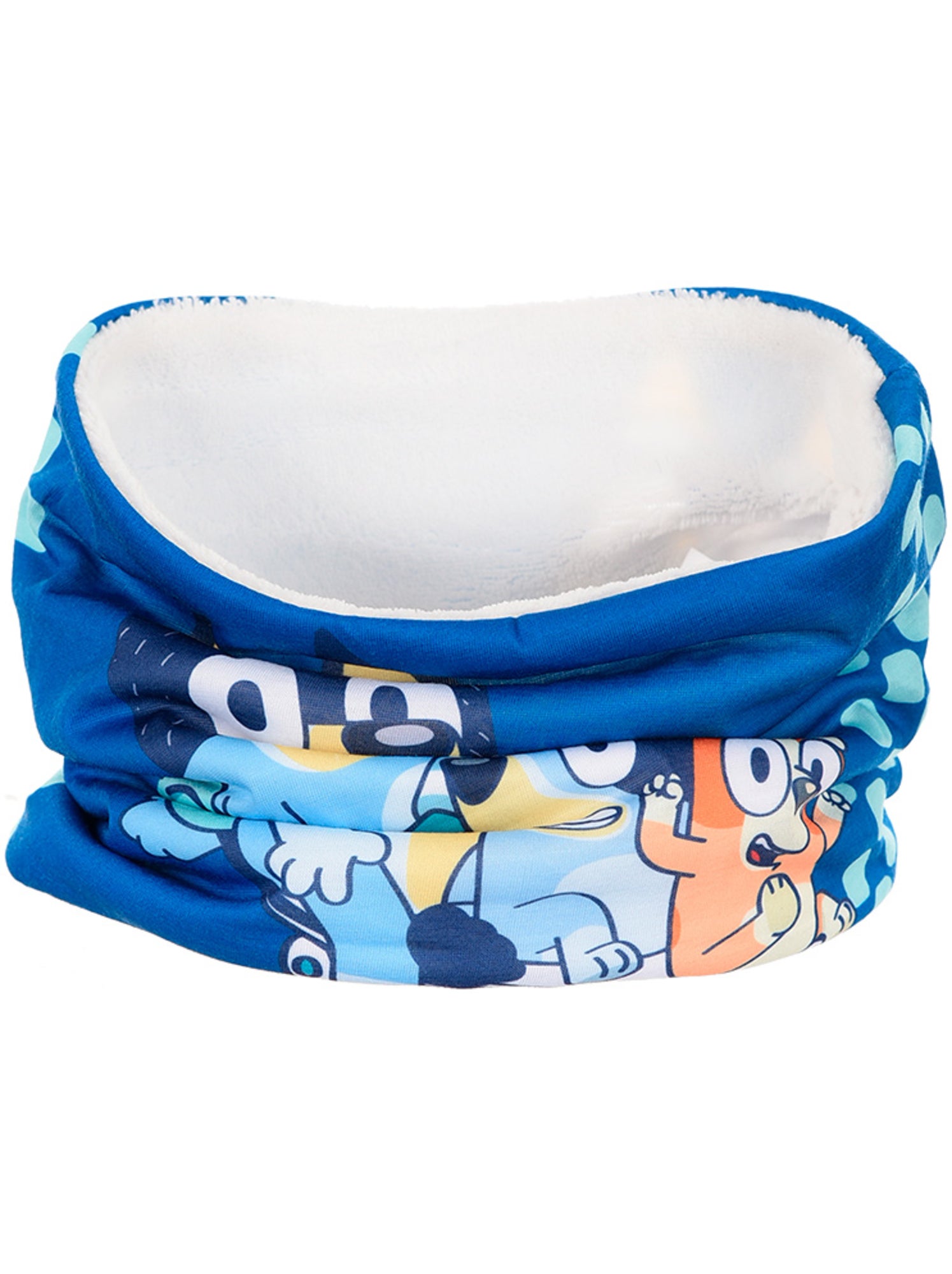 Col   garçon bluey - licence officielle - Bleu