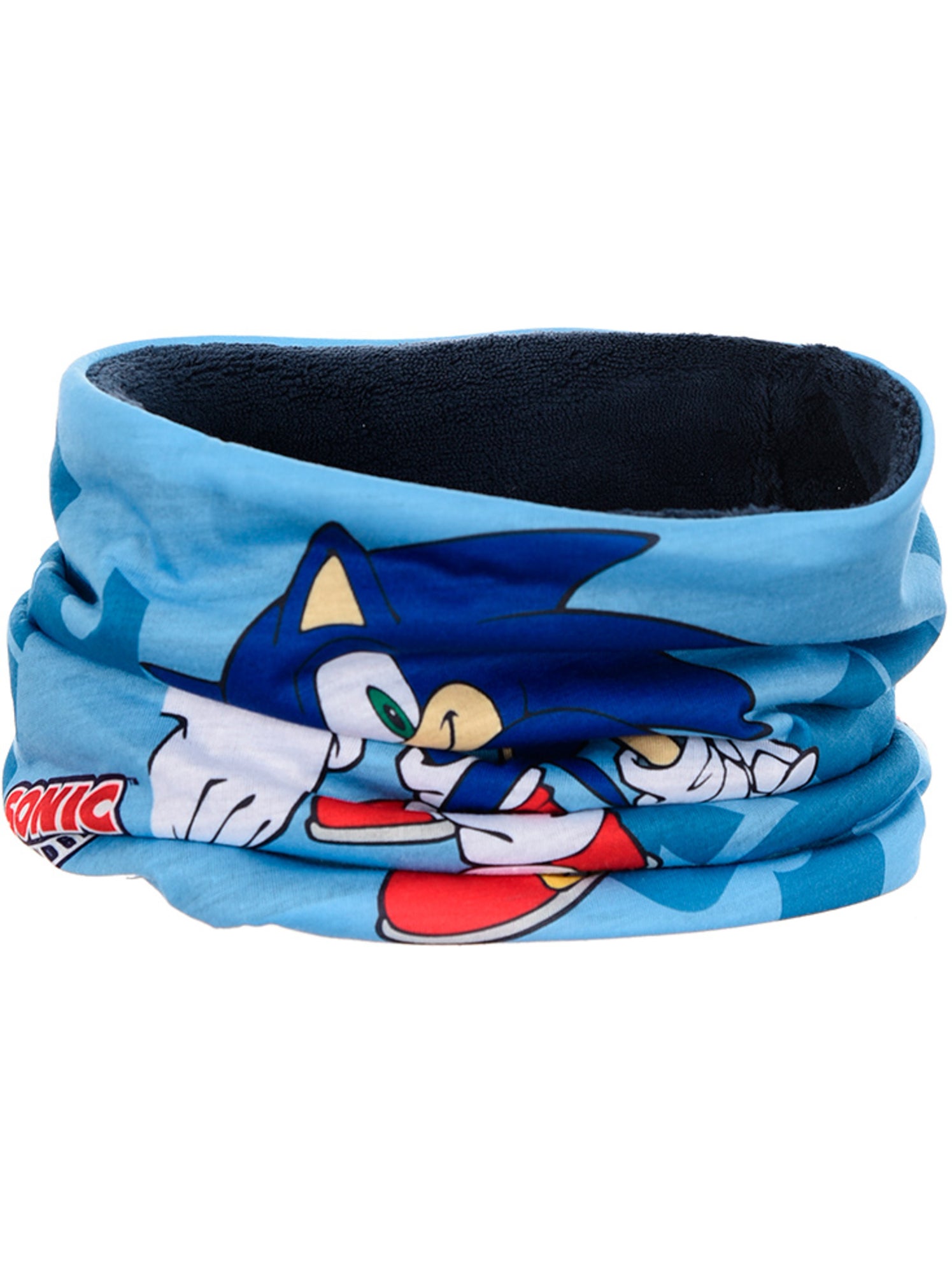 Col   garçon sonic - licence officielle - Bleu