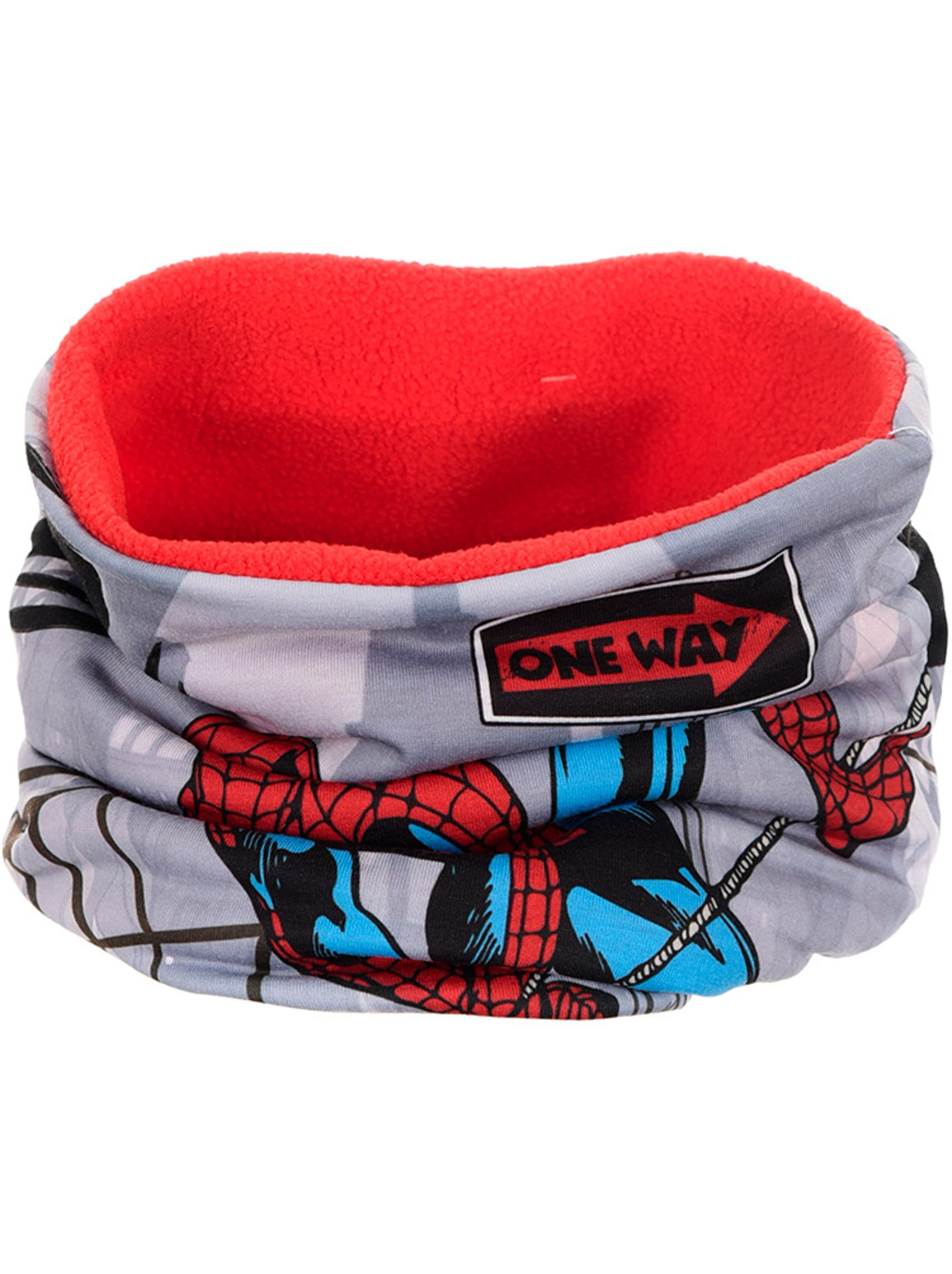Col   garçon spiderman - licence officielle - Gris