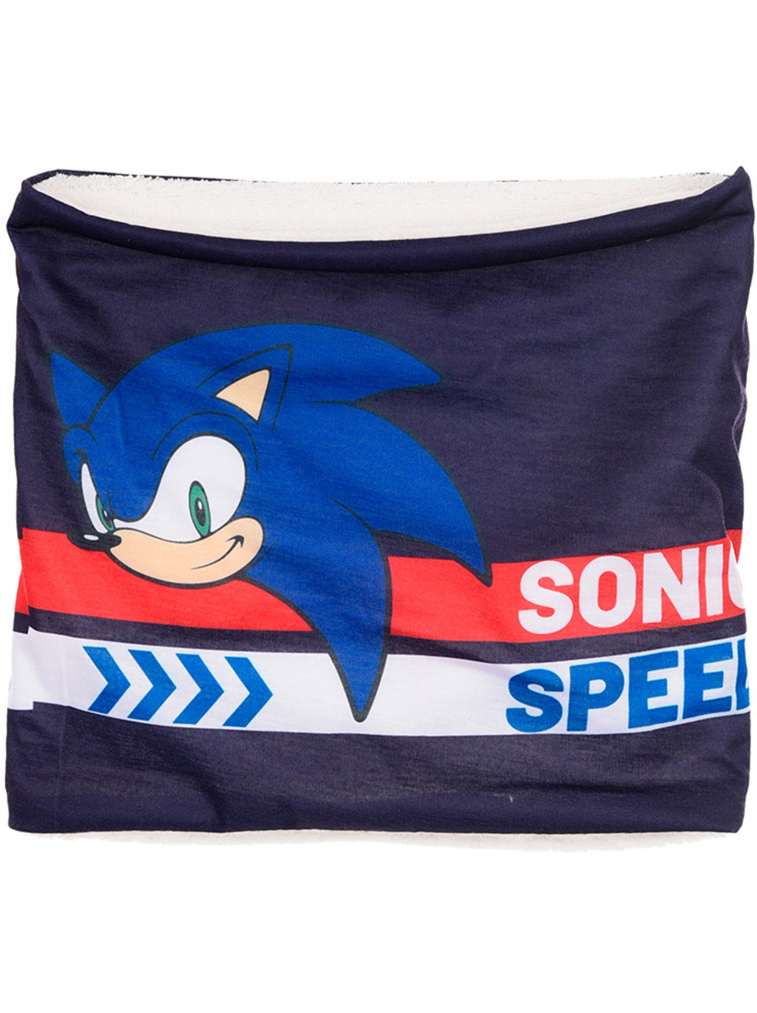 Col   marine garçon Sonic - Licence officielle - Bleu marine