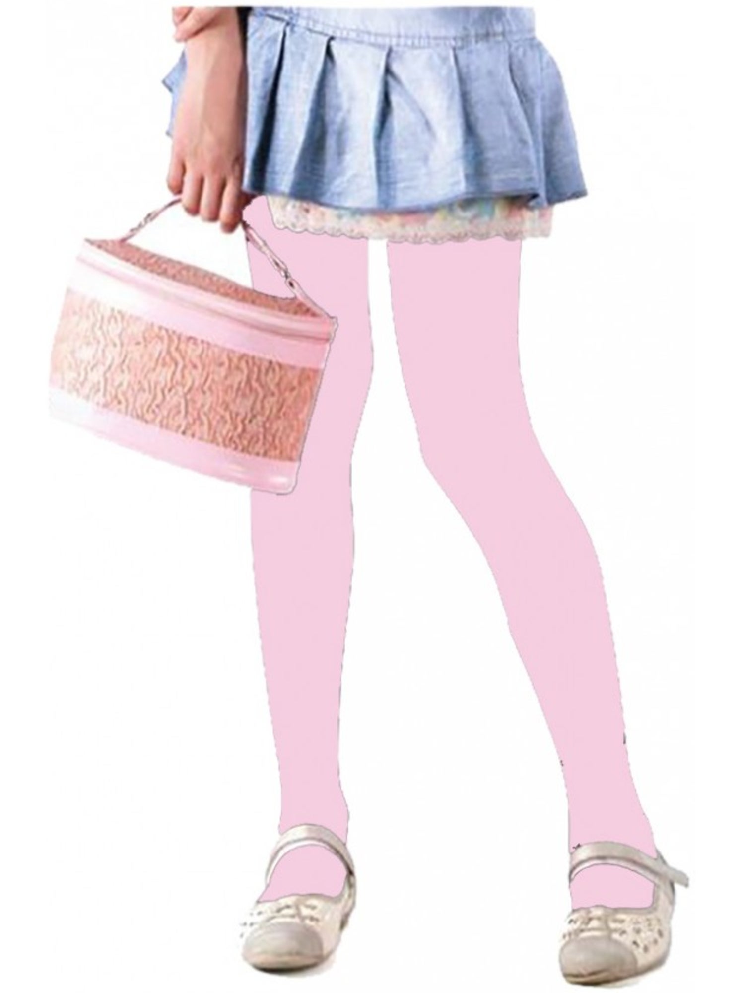 Collant Enfant DIAMANTINO - Rose