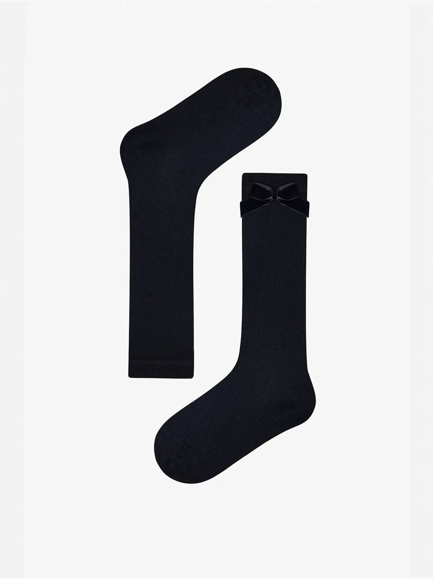 Collant ribbon fille penti - Noir