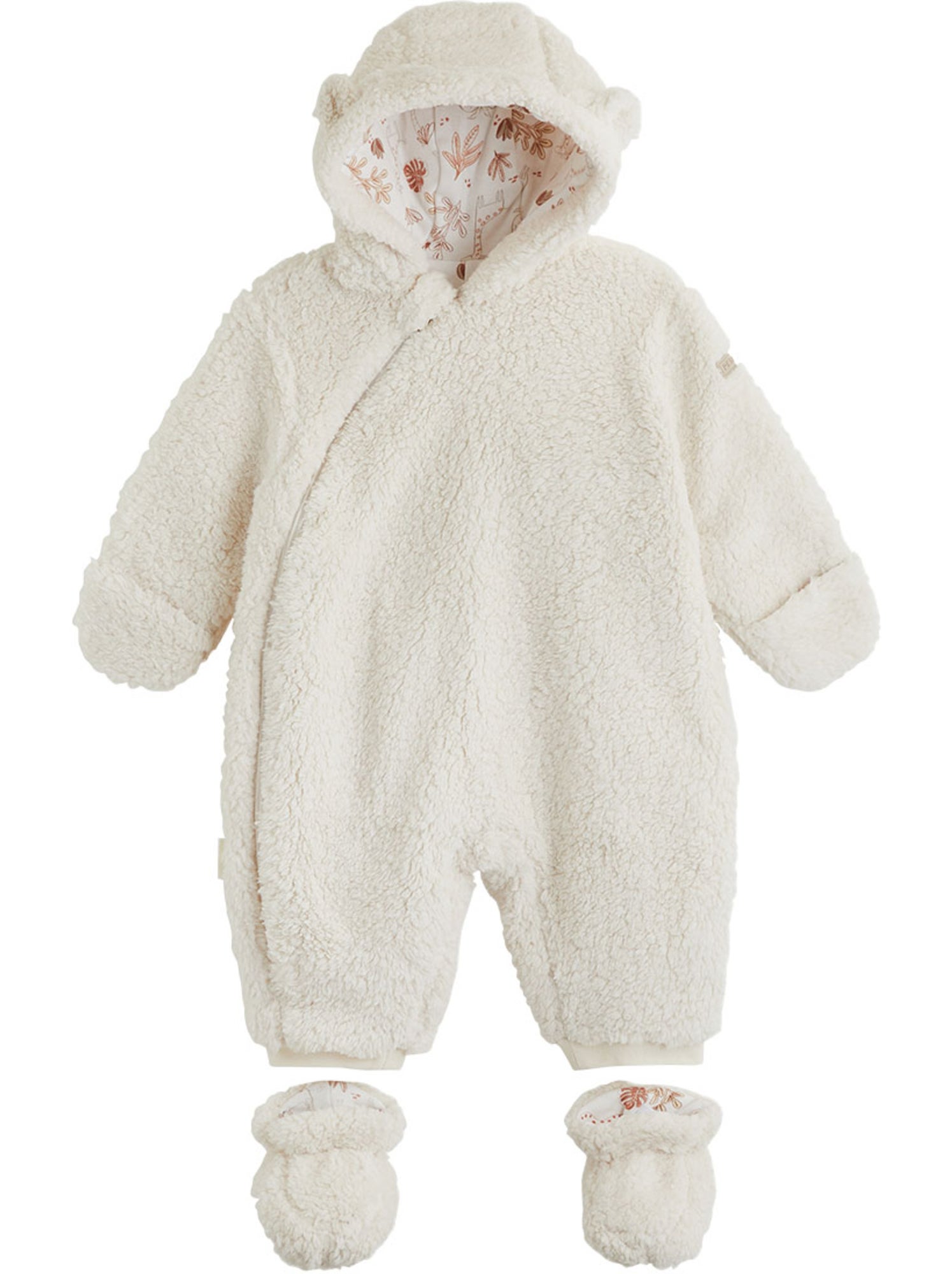Combi pilote avec chaussons amovibles edoni - Ecru