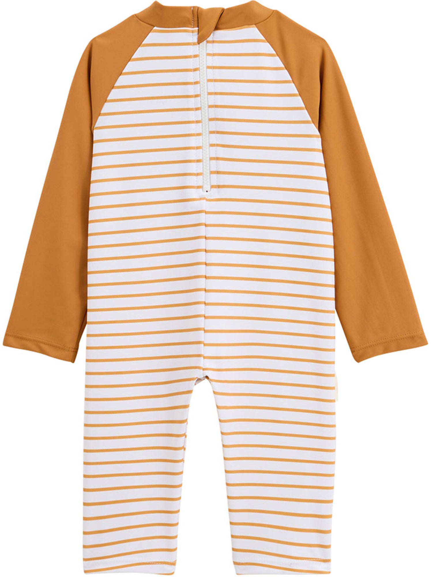 Combinaison de bain bébé manches longues protection uv mio - Camel