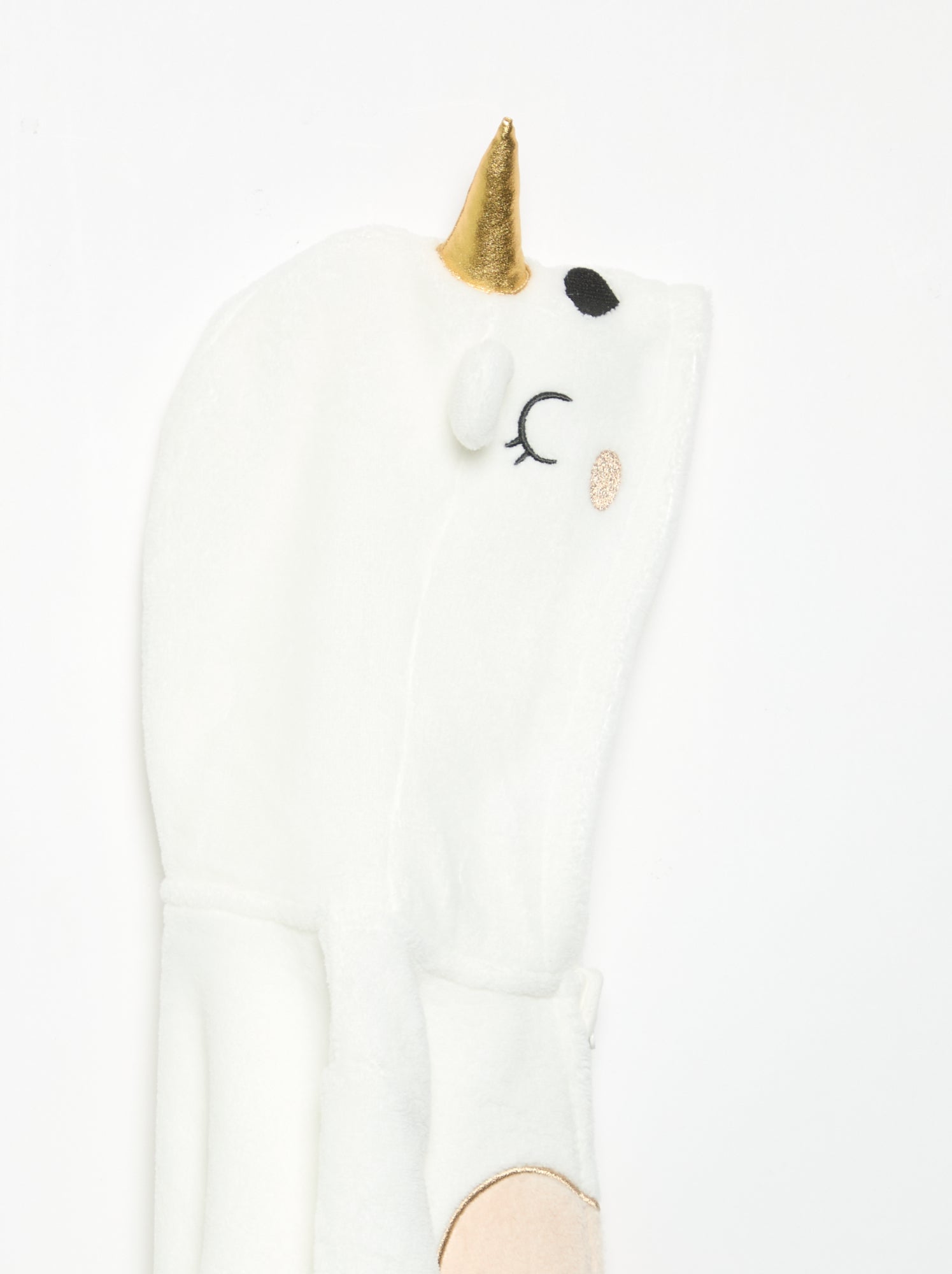 Combinaison de nuit en polaire - Blanc