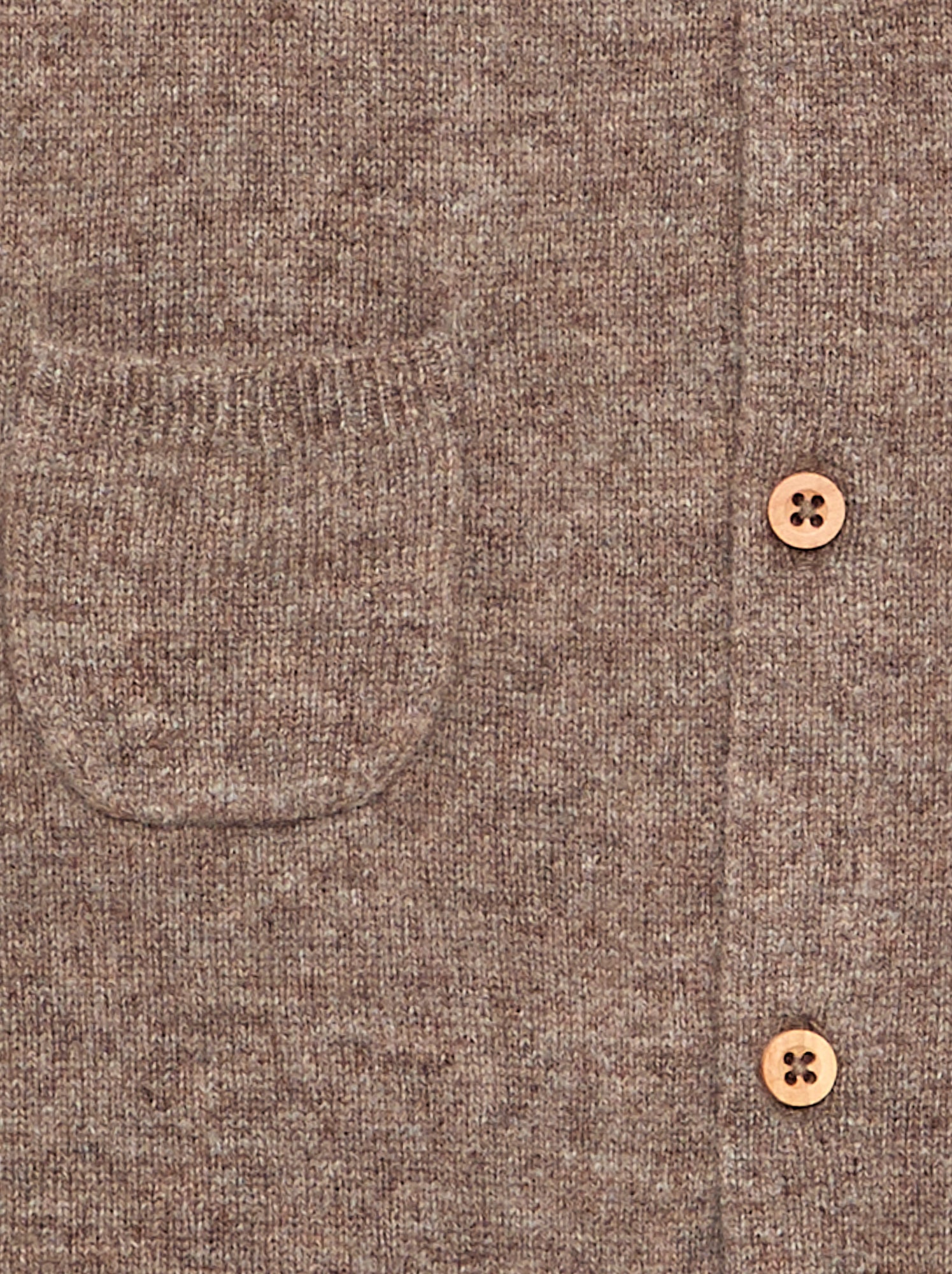 Combinaison en laine et cachemire - Premium - Marron