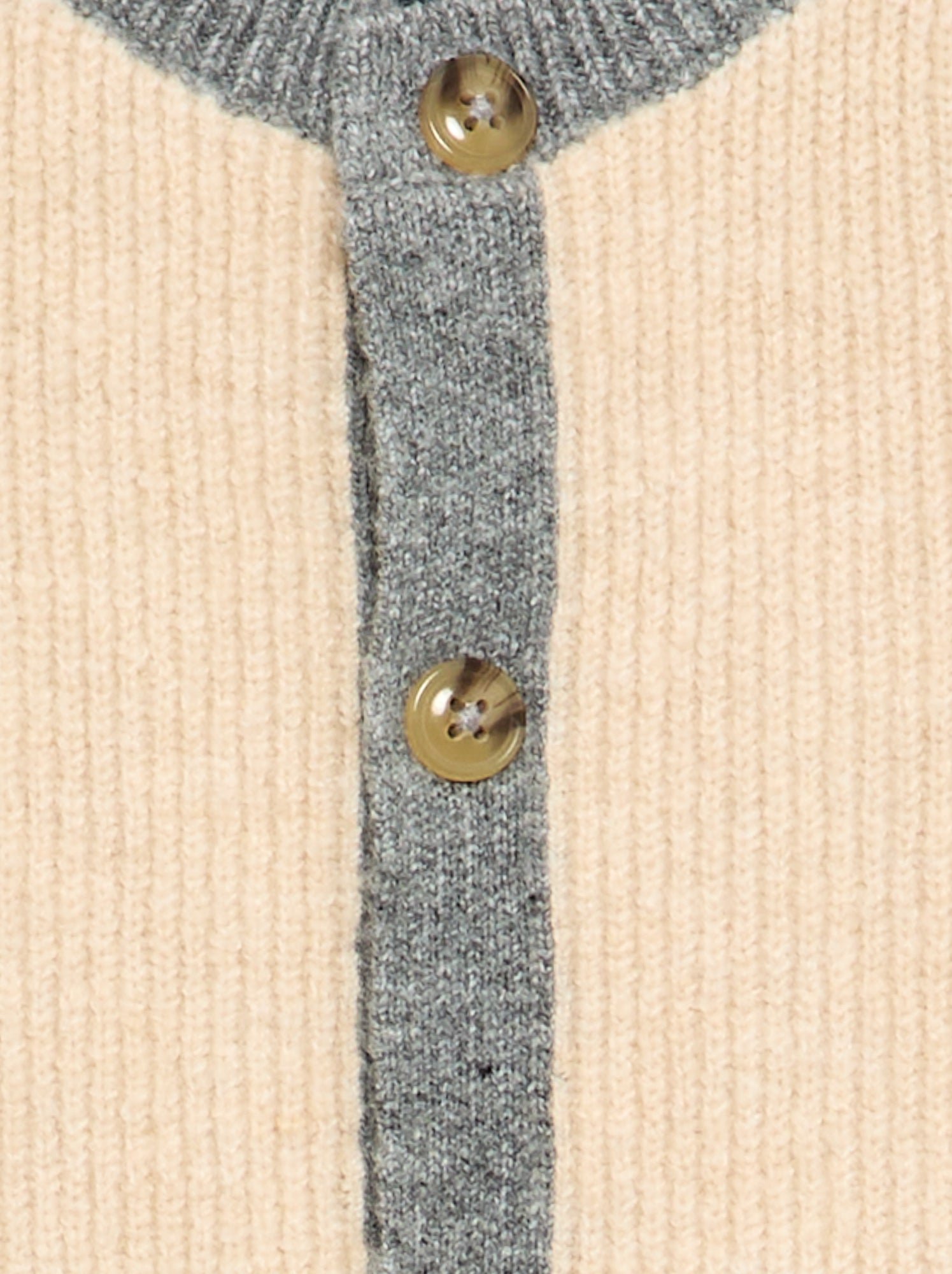 Combinaison longue en tricot - Beige