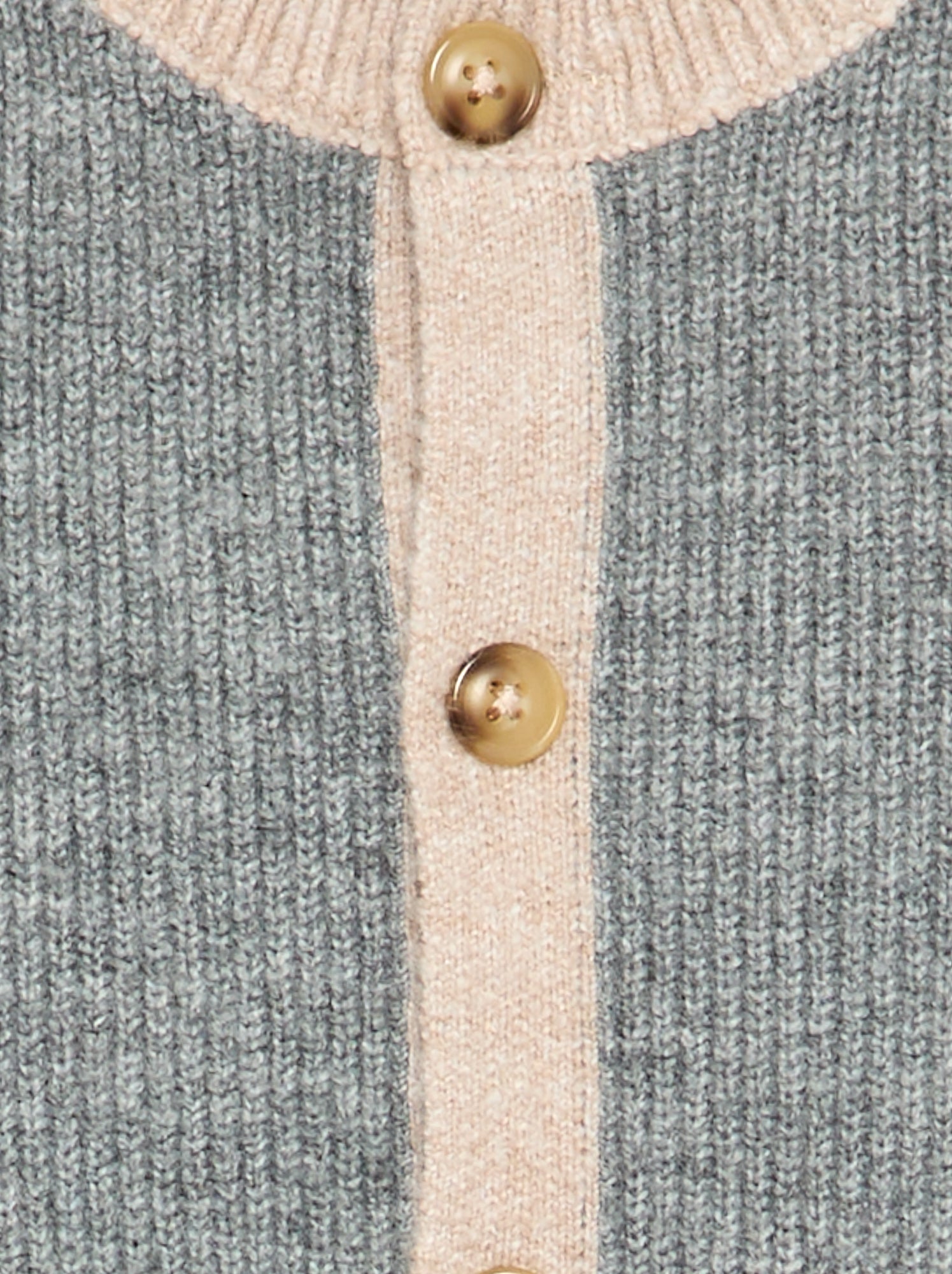 Combinaison longue en tricot - Gris